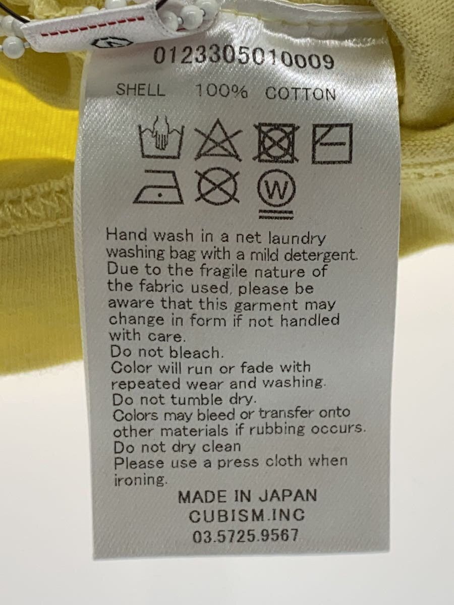 Visvim Yellow Cotton Amplus Tee Size US L / EU 52-54 / 3 - 5 Thumbnail