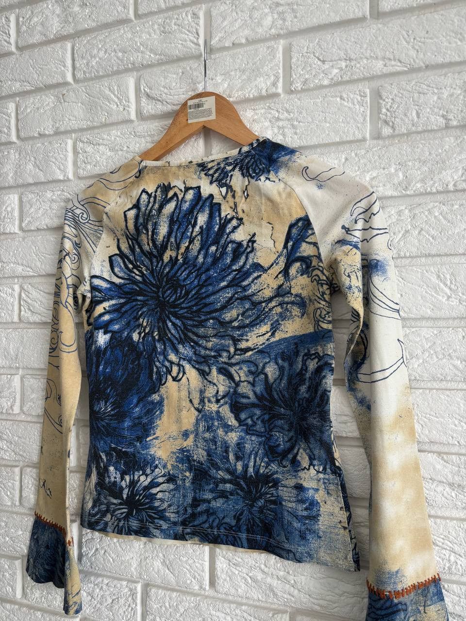 Just Cavalli Just Cavalli women’s blouse vintage flowers printed rare Size S / US 4 / IT 40 - 11 Thumbnail