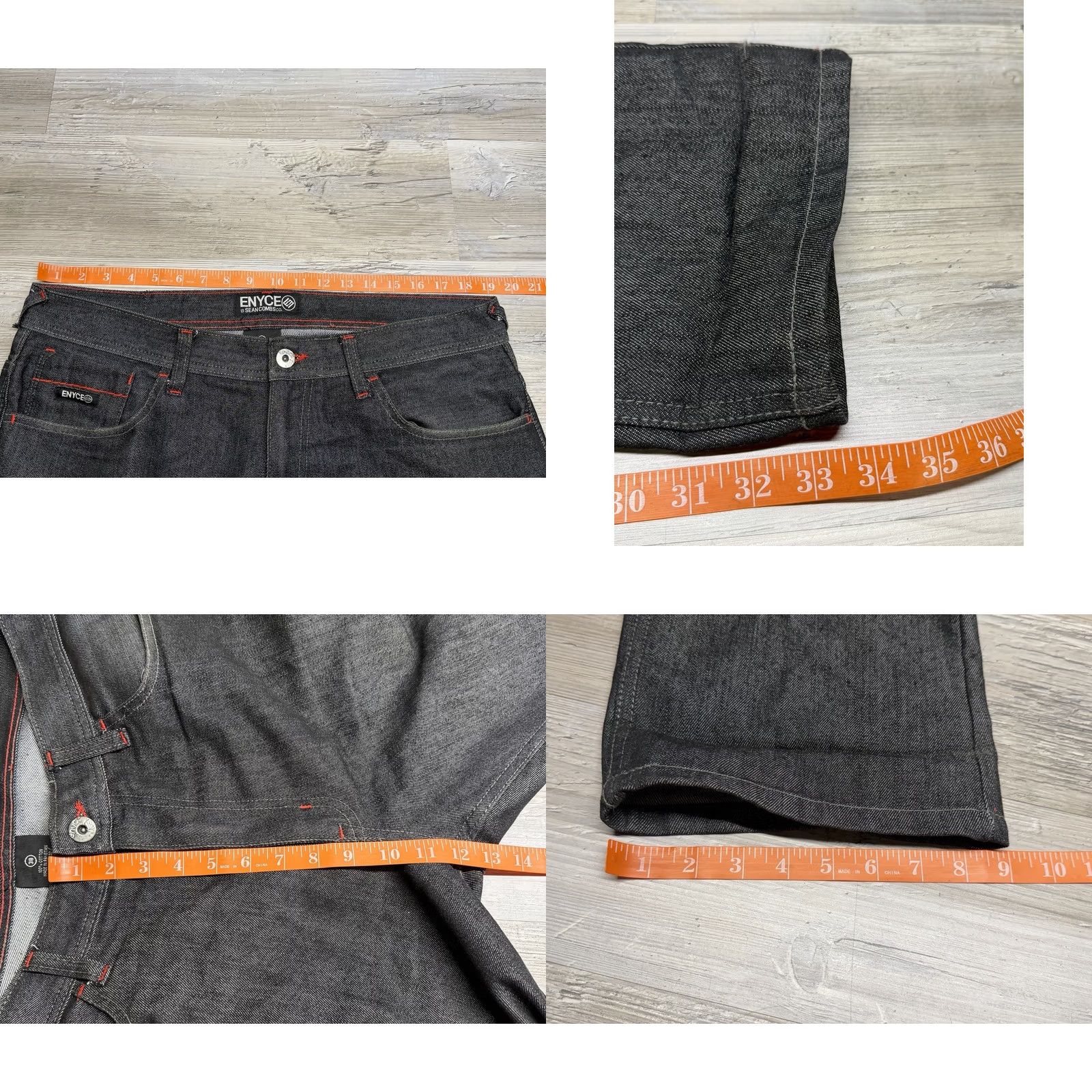 Enyce VINTAGE enyce Jeans 5-Pocket Boys? Size US 38 / EU 54 - 9 Thumbnail