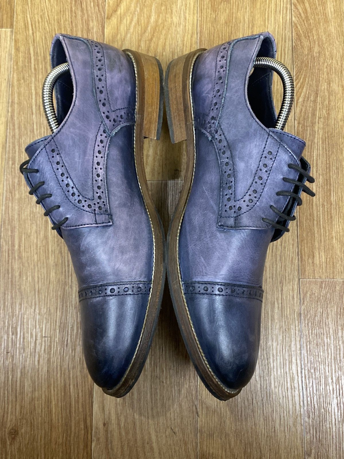Other Andrea Nobile Italian Luxury Oxford Shoes Beautiful Patina Size US 11 / EU 44 - 4 Thumbnail