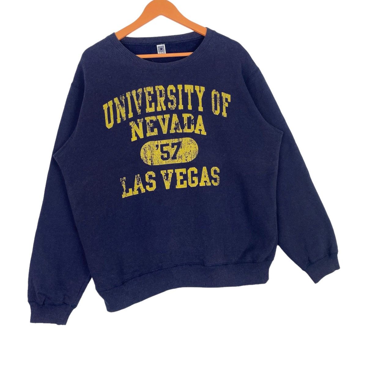 Designer × Vintage University Of Nevada Sweatshirt Crewneck Pullover Jumper Size US XL / EU 56 / 4 - 4 Thumbnail