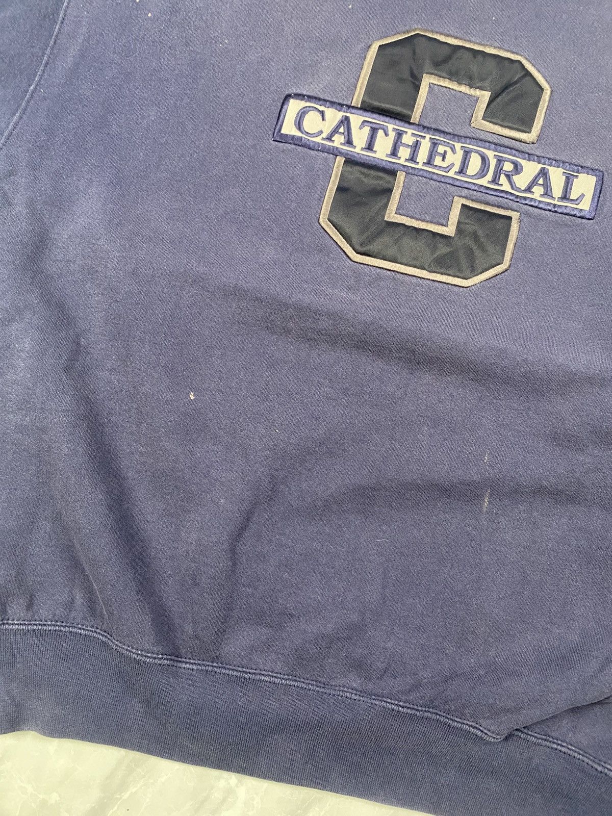 Other Vintage 00s Mills Cathedral Baggy Crewneck Size US XL / EU 56 / 4 - 4 Thumbnail