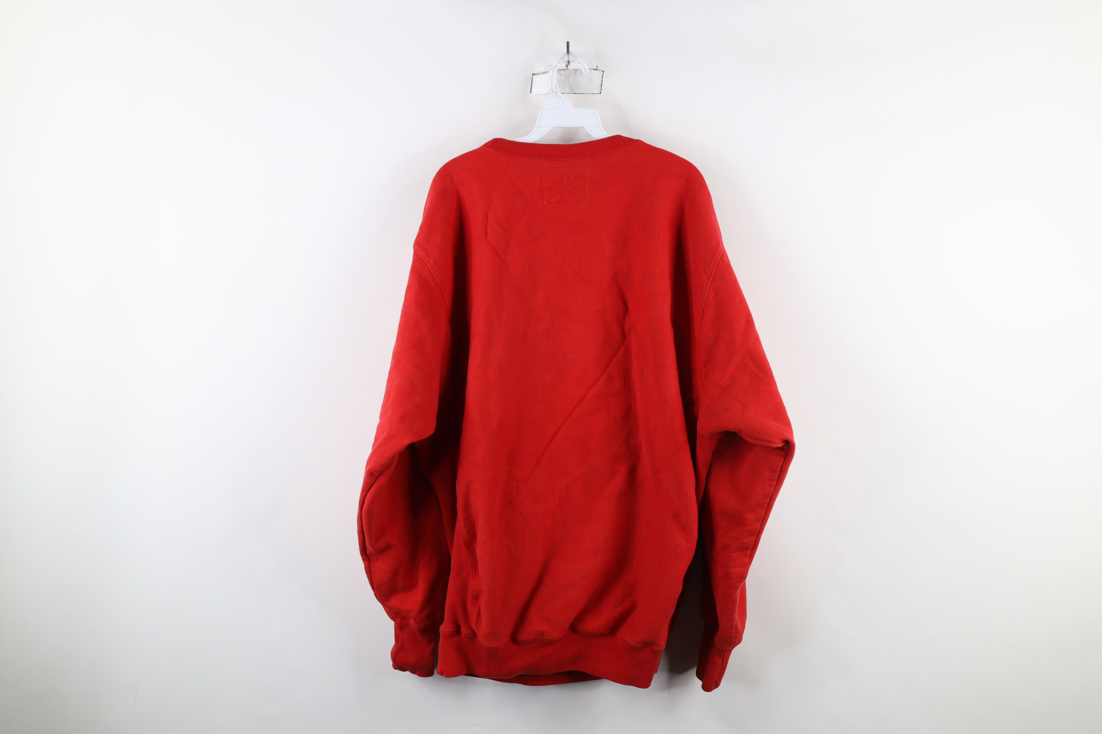 Vintage Vintage 90s Y2K Heavyweight Canada Hockey Sweatshirt Red Size US XXL / EU 58 / 5 - 13 Thumbnail