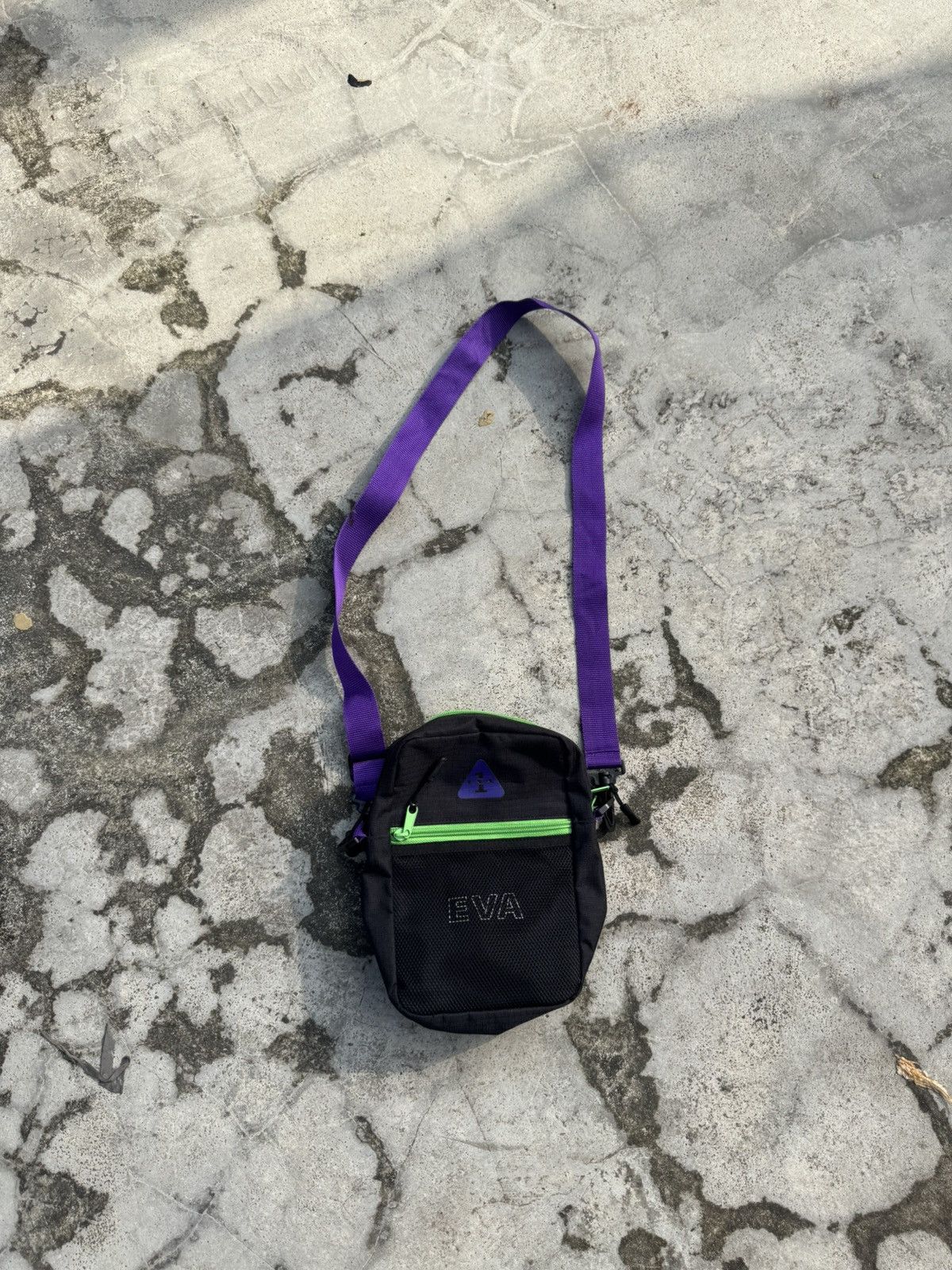 Anime × Cartoon Network Rare !!! Neon Genesis Evangelion Sling Bag Size ONE SIZE - 1 Thumbnail