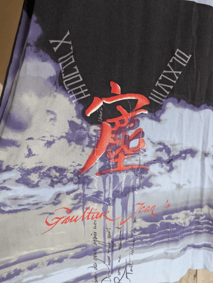 Japanese Brand × Jean Paul Gaultier Jean Paul Gaultier Dress Skirt Mesh Top Tattoo Jacket EX0111 Size XL / US 12-14 / IT 48-50 - 4 Thumbnail