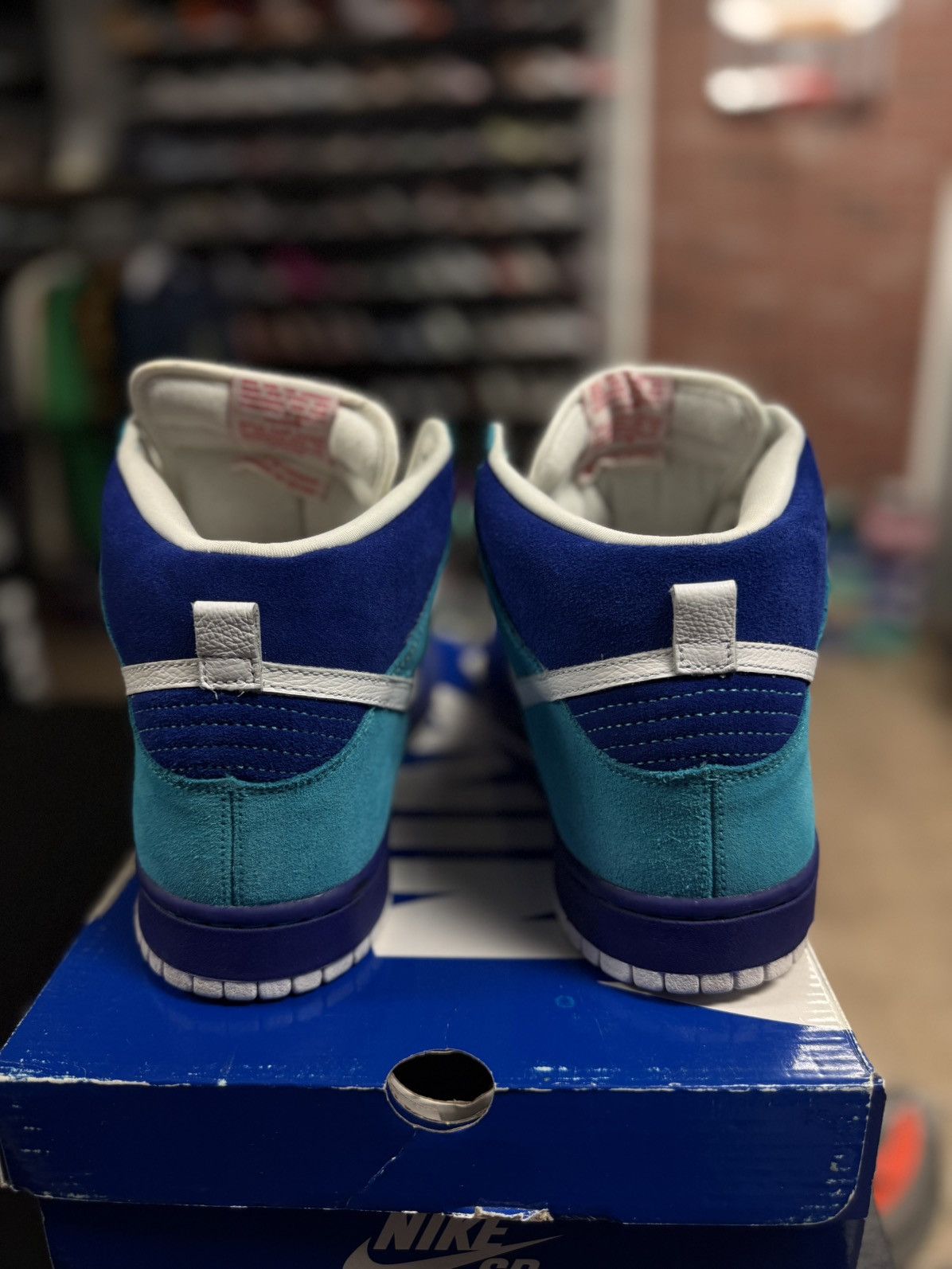 Nike Size 11 - Nike Dunk Pro SB High Oceanic Airlines 2010 🧼 Size US 11 / EU 44 - 8 Thumbnail