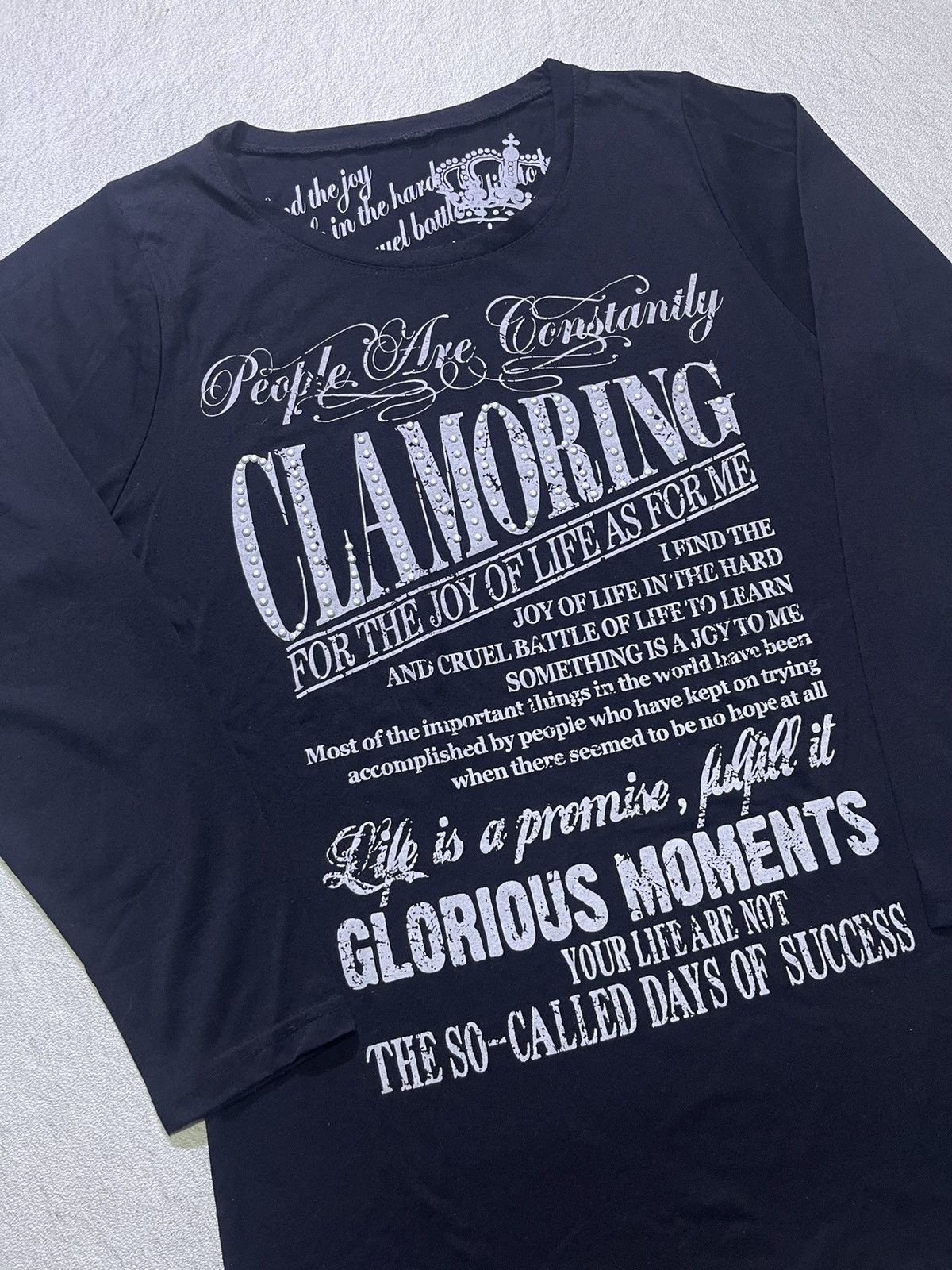 Hysteric Glamour Y2K GLAMORING long sleeve tshirt Size US M / EU 48-50 / 2 - 2 Thumbnail