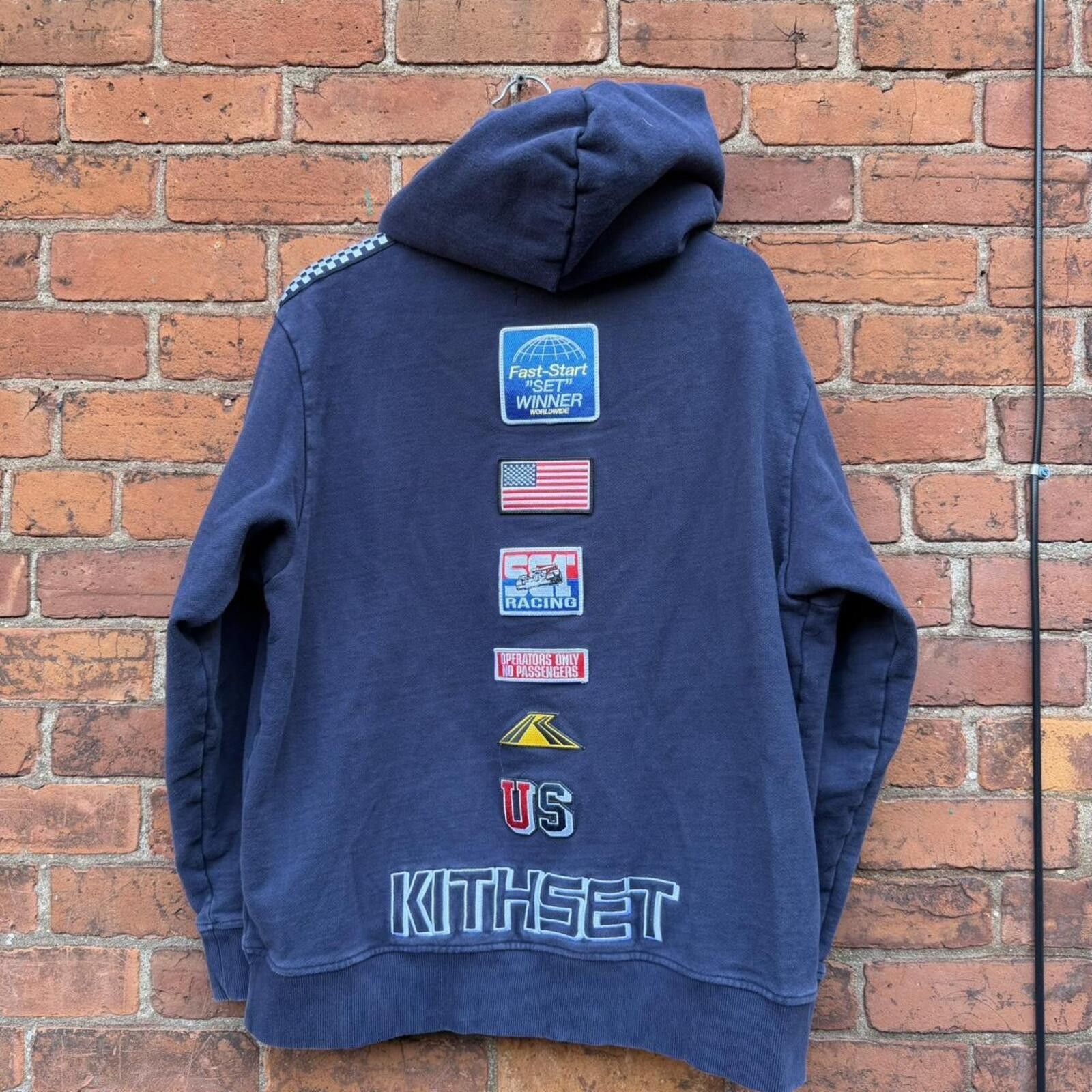 Kith kith flag wave racing hoodie 2018 L Size US L / EU 52-54 / 3 - 5 Thumbnail