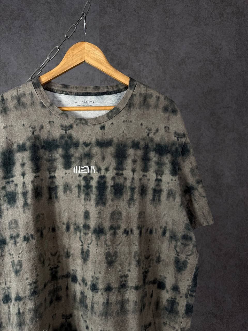 Allsaints Allsaints designer art crazy center logo tee Size US L / EU 52-54 / 3 - 2 Thumbnail