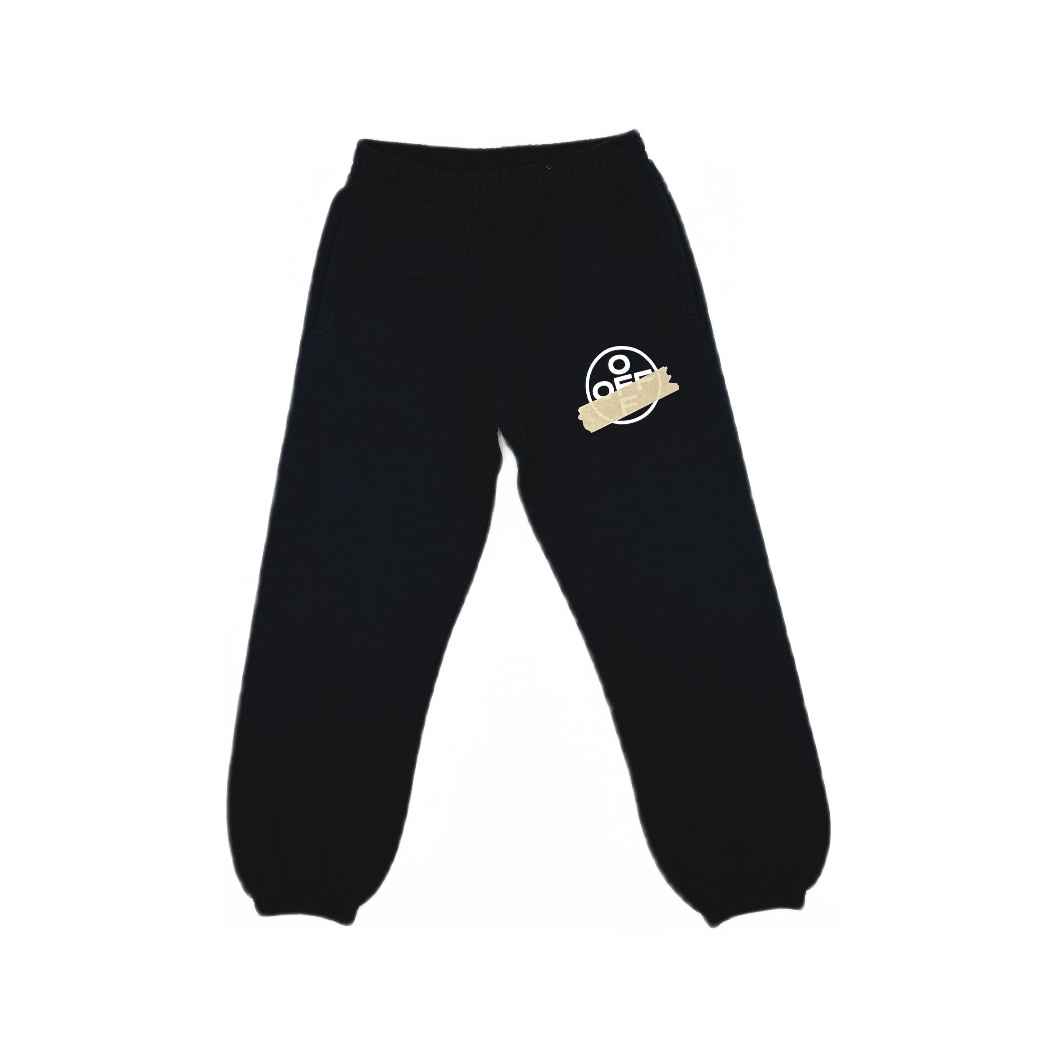 Off-White Off-White Tape Graphic Sweatpants XL Size US 36 / EU 52 - 1 Thumbnail