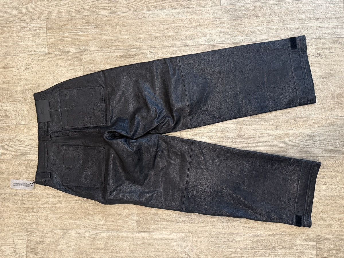 Rta RtA Lamb Leather Cargo Pants Size US 31 - 4 Thumbnail