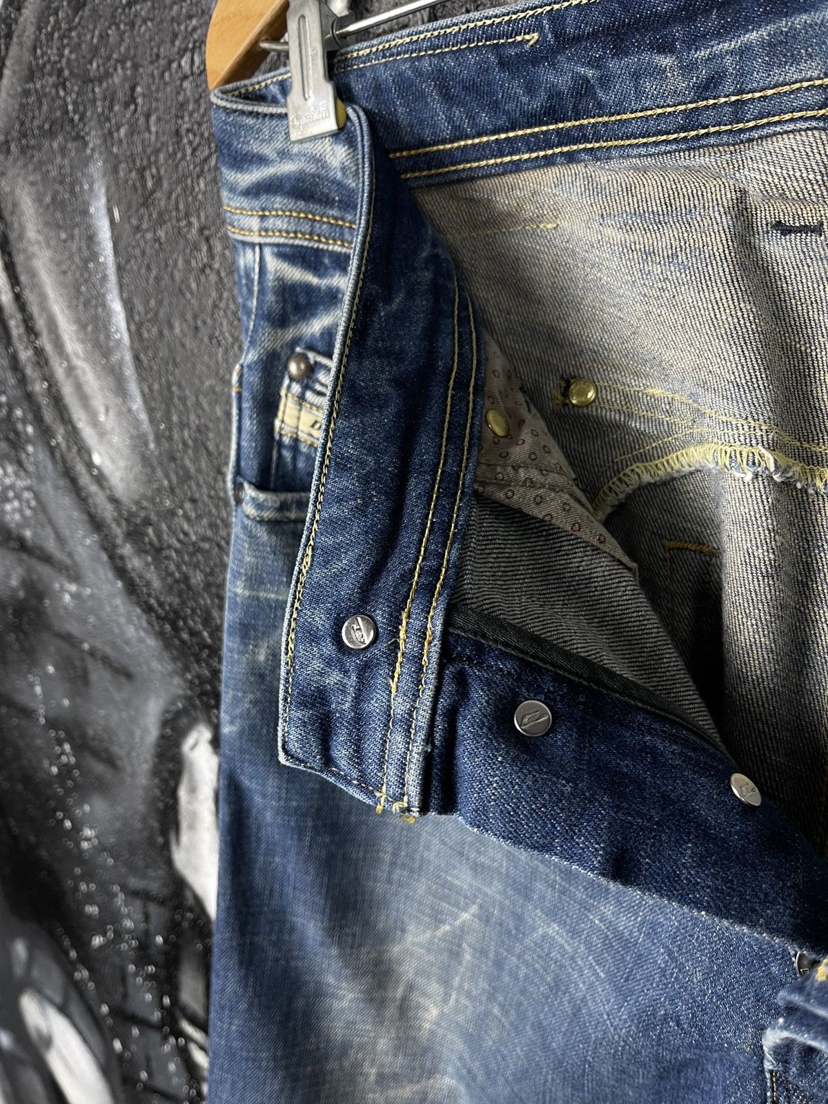 Diesel Diesel Paddon Italian Faded Blue Denim Jeans Men’s Size W32 Size US 32 / EU 48 - 17 Thumbnail