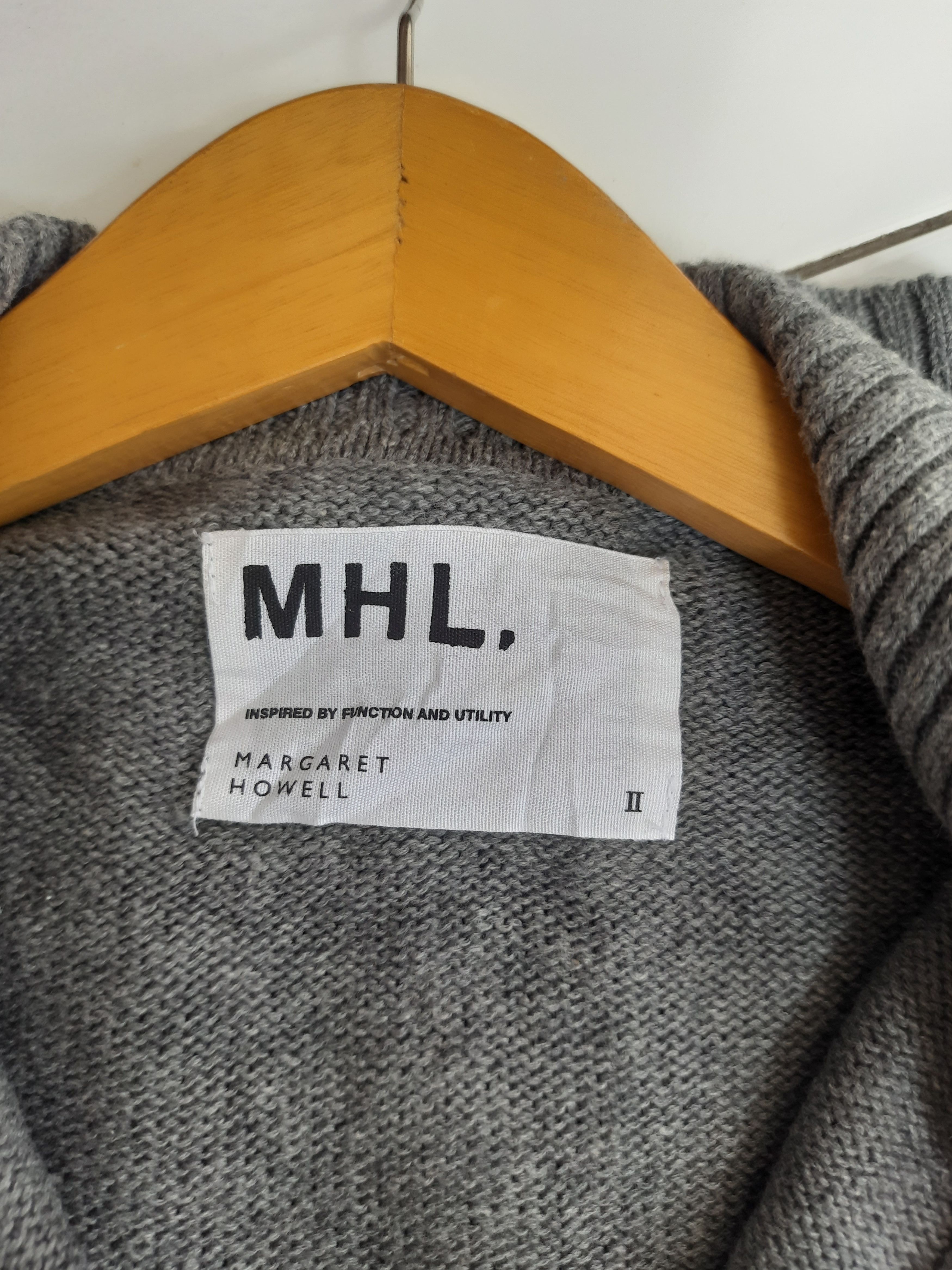 Margaret Howell Mhl margareth howell crop halfzip knitwear sweater Size M / US 6-8 / IT 42-44 - 3 Thumbnail