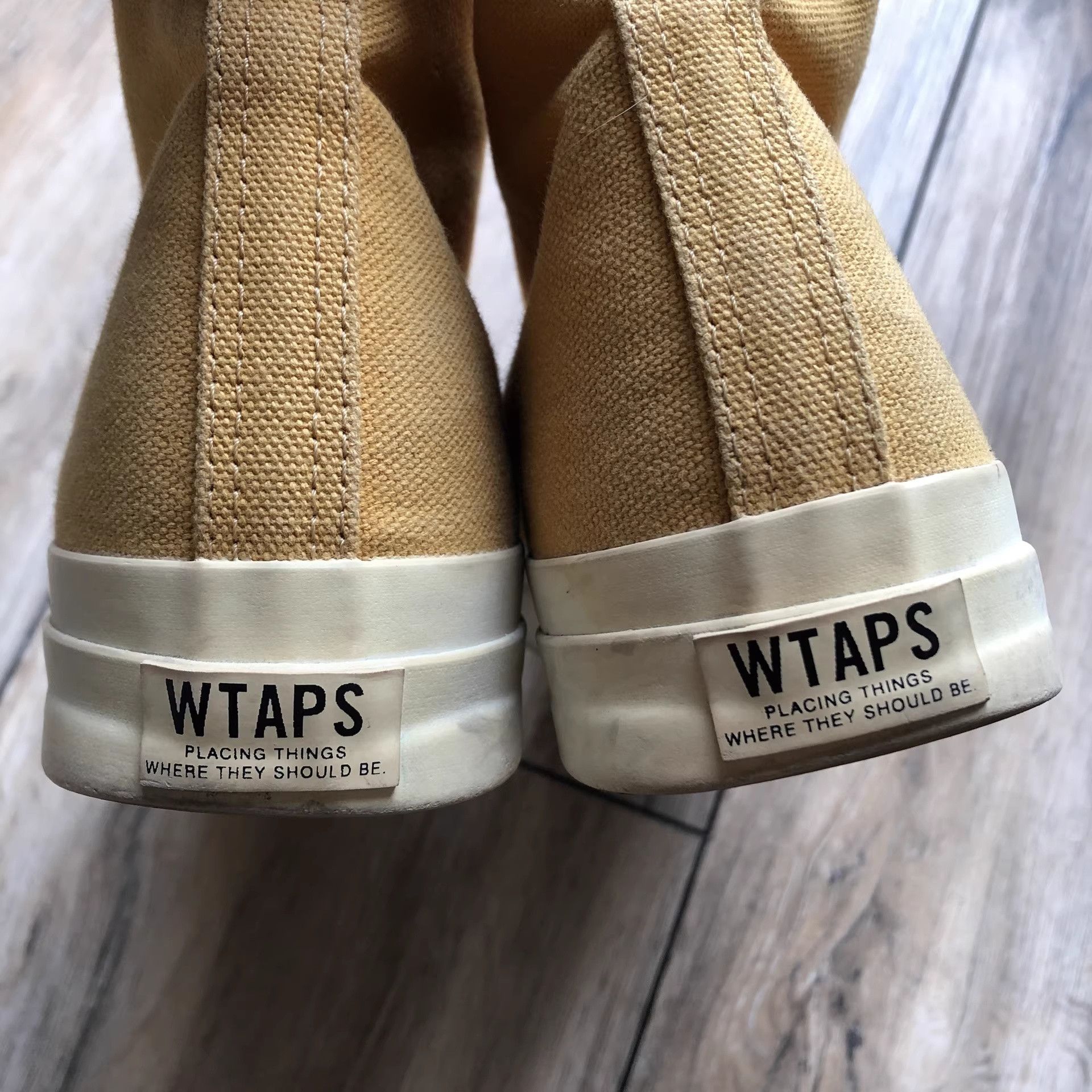 Wtaps Wtaps Canvas Mustard Sneakers Size US 5 / EU 37 - 7 Thumbnail