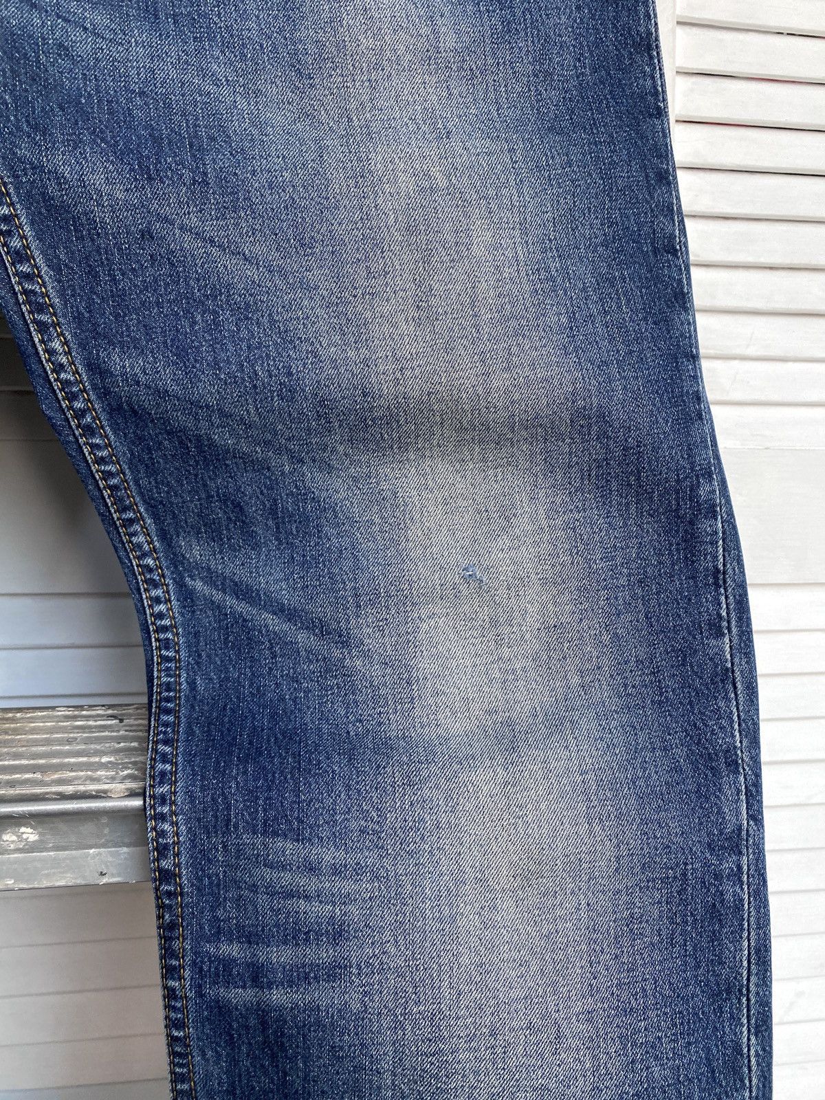 Carhartt × Vintage Carhartt Wip Texas Pants Faded Denim Jeans Vintage Style Size US 33 - 5 Thumbnail