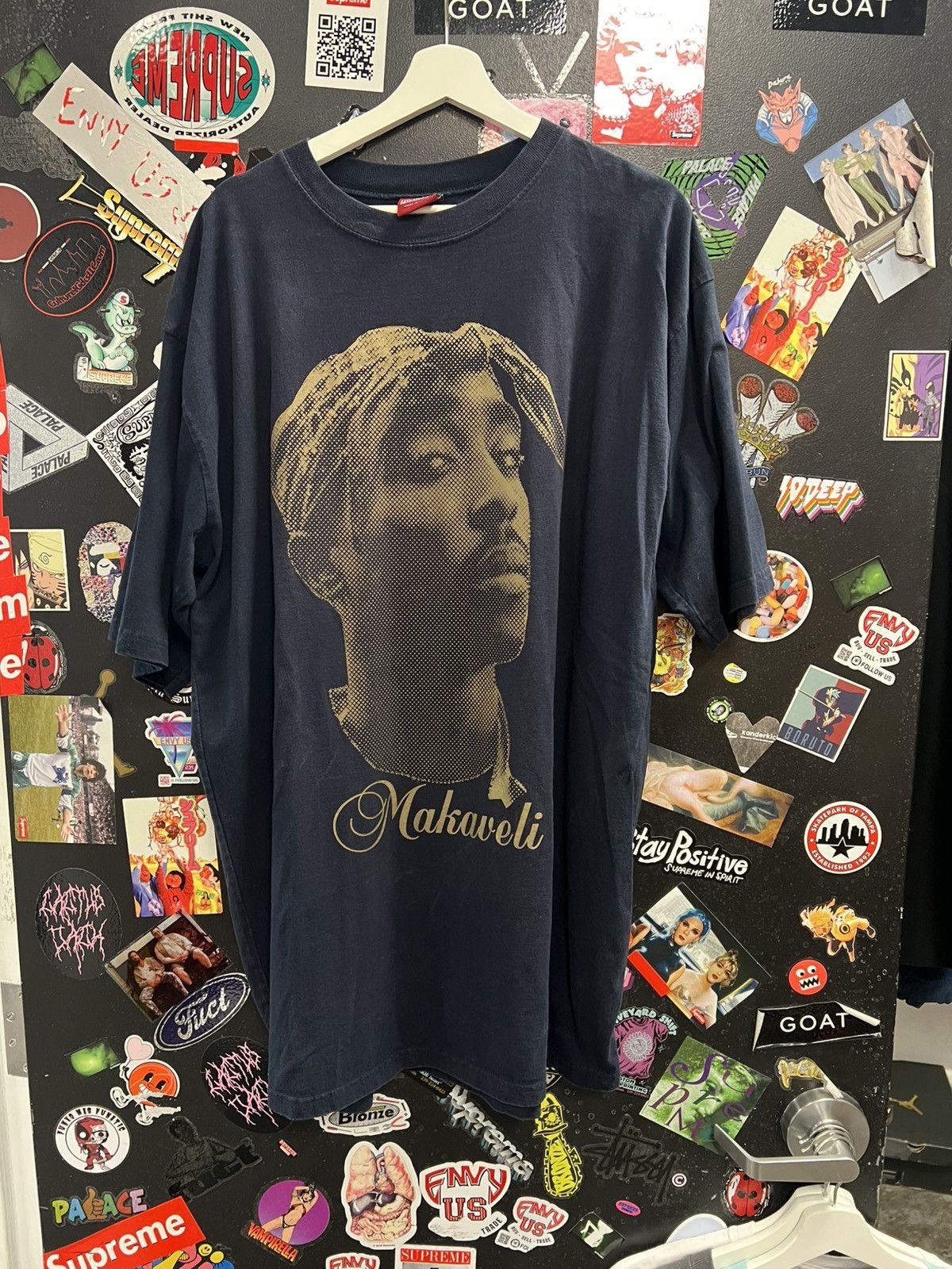 Makaveli × Vintage Vintage Makaveli 2Pac Shirt Size US XXL / EU 58 / 5 - 1 Thumbnail
