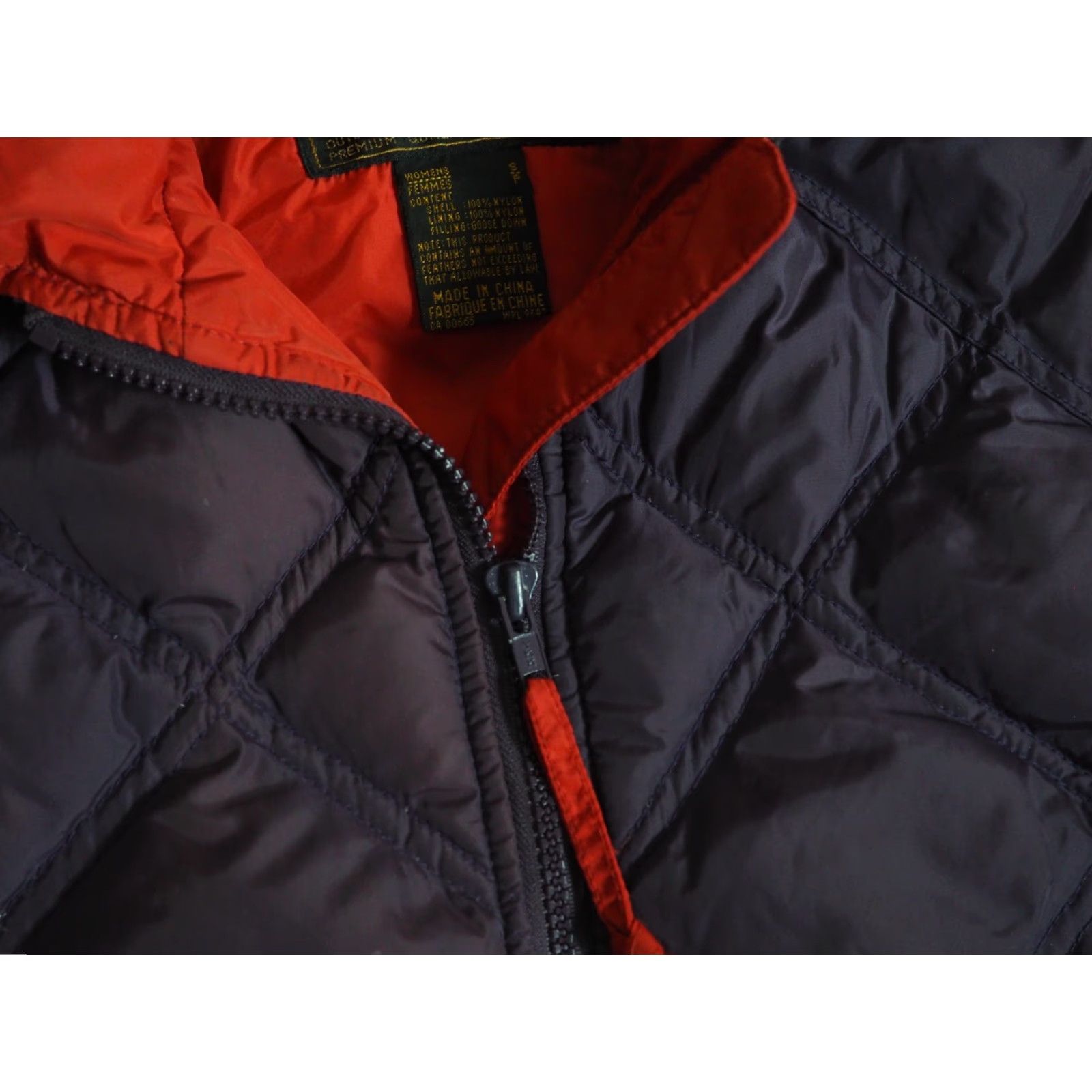 Eddie Bauer VINTAGE Eddie Bauer Vest Puffer Jacket Sleeveless Down Quilted Zip Purple Womens S Size S / US 4 / IT 40 - 6 Thumbnail