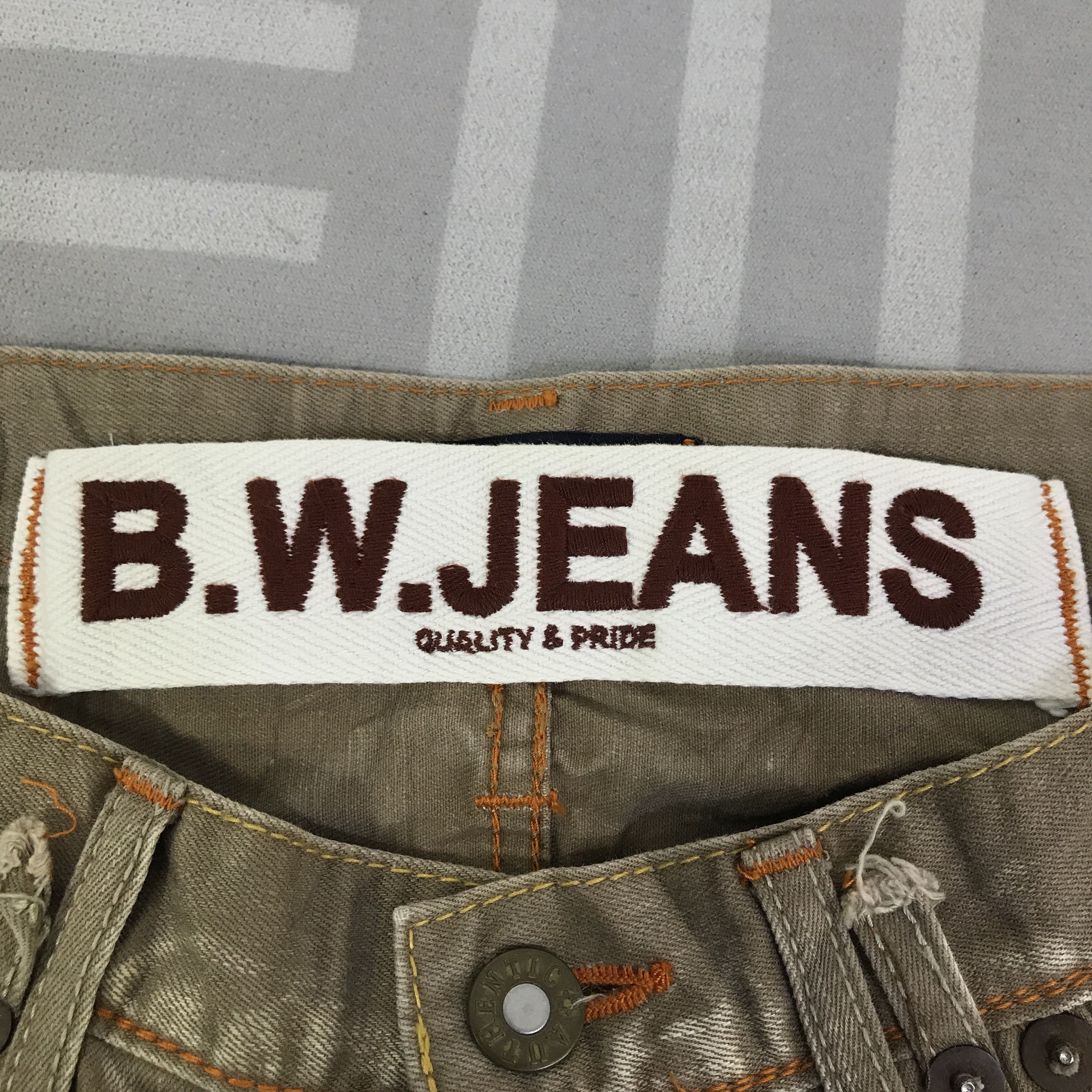 Japanese Brand Vintage Flare Blue Way khaki Jeans Bootcut denim K118B15 Size US 32 / EU 48 - 14 Thumbnail