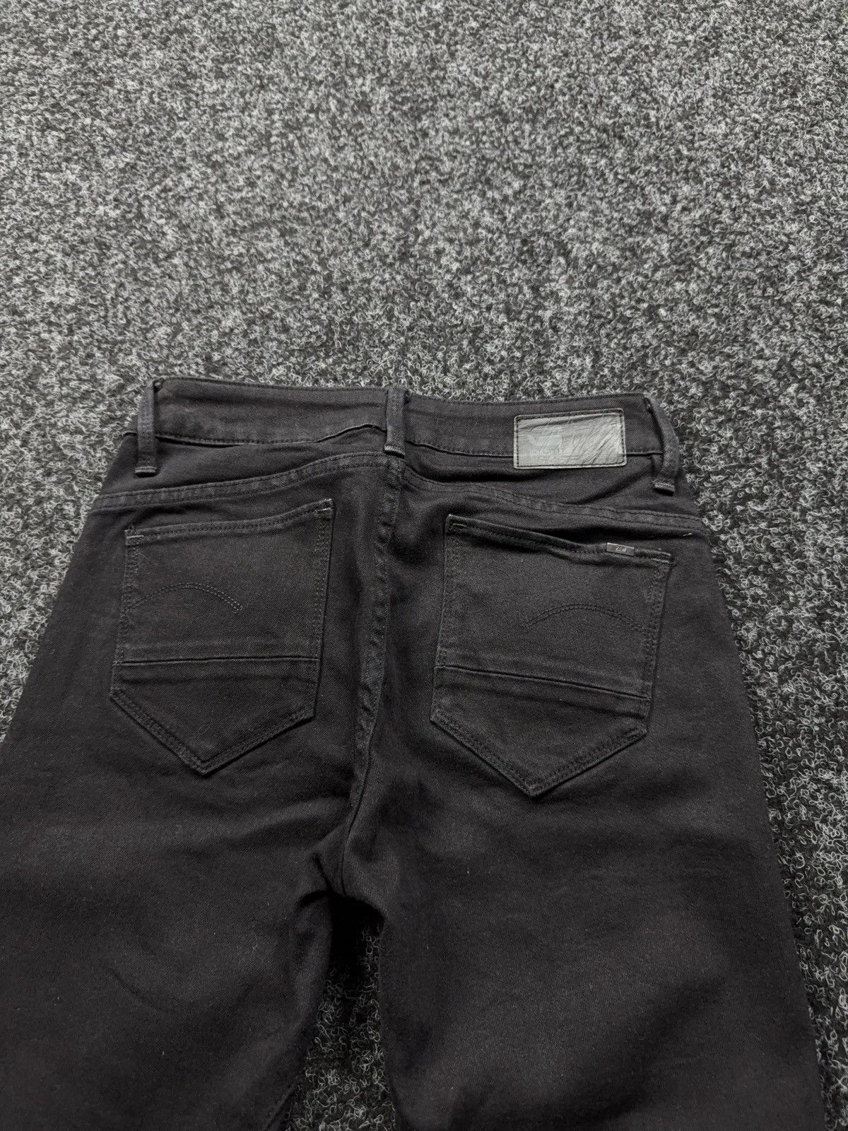 G-Star G-Star Opium Avant Garde RAW Arc 3D Mid Skinny Black Jeans Size 25" / US 0 / IT 36 - 13 Thumbnail