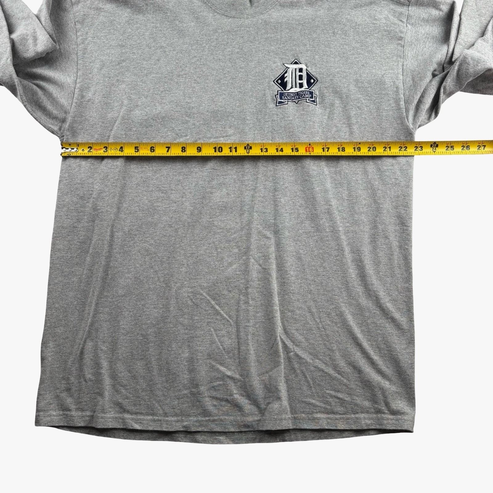 Lee Detroit Tigers x Lee Sport Cotton Blend Mock Neck L/S Shirt Size US XL / EU 56 / 4 - 7 Thumbnail