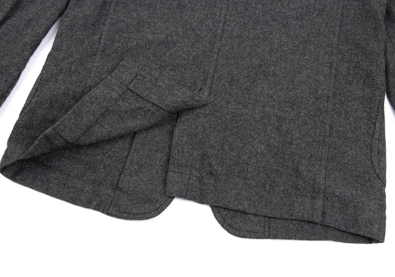 Comme des Garcons Homme Plus Wool-Blend Patch Pocket Jacket in Gray Size S Size US S / EU 44-46 / 1 - 14 Thumbnail