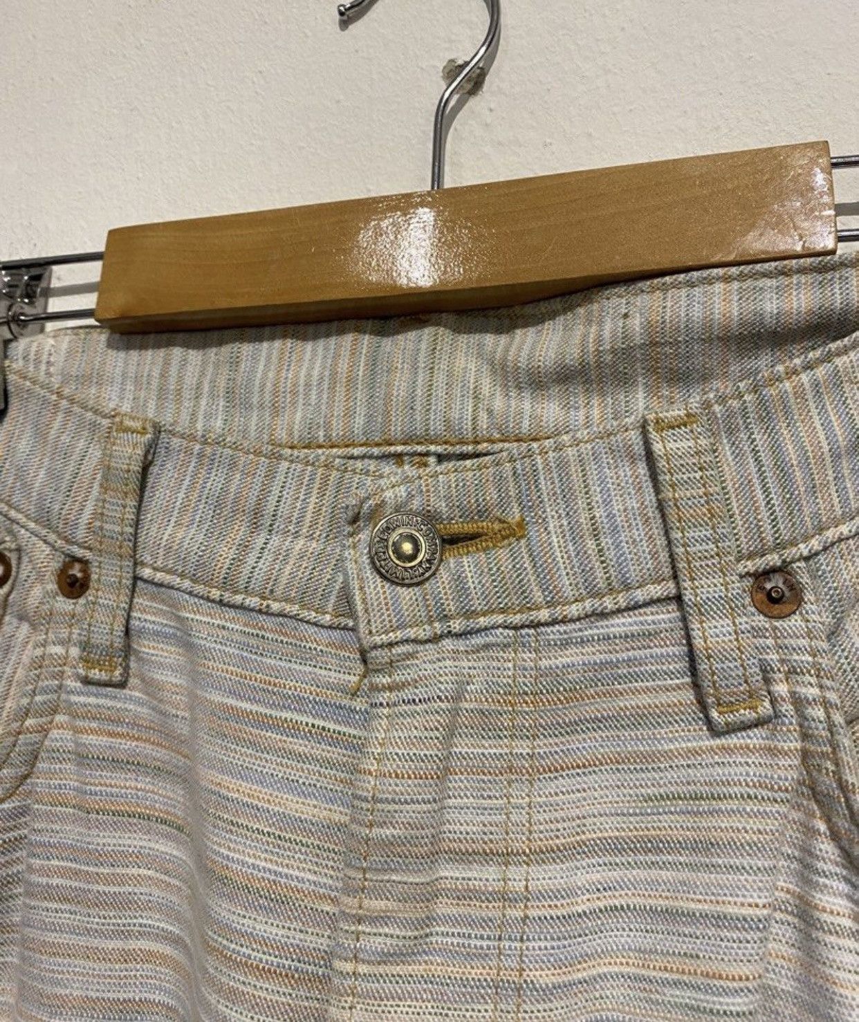 Edwin Fire 🔥 Vtg Edwin 13oz grand blue Selvedge Denim Size US 33 - 6 Thumbnail