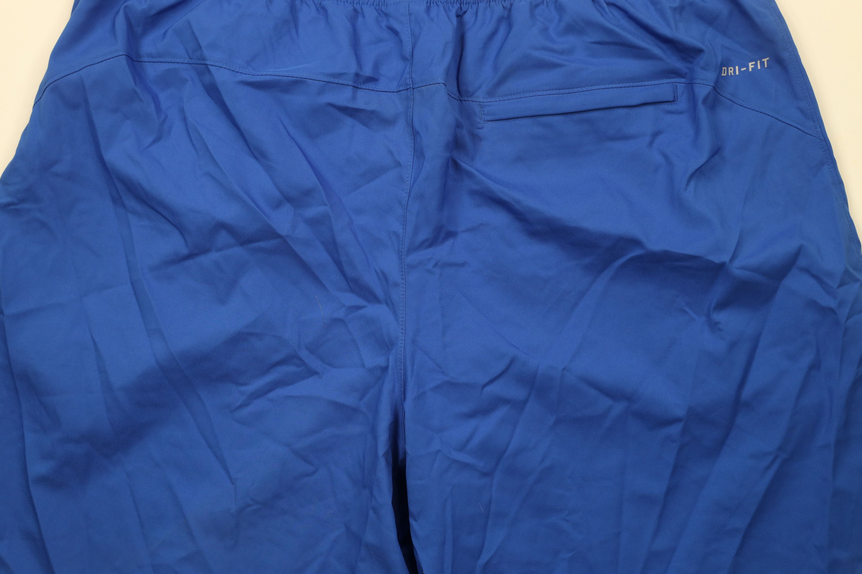 Nike × Vintage Vintage Nike Scott Mini Swoosh Above Knee Shorts Royal Blue Size US 40 / EU 56 - 11 Thumbnail