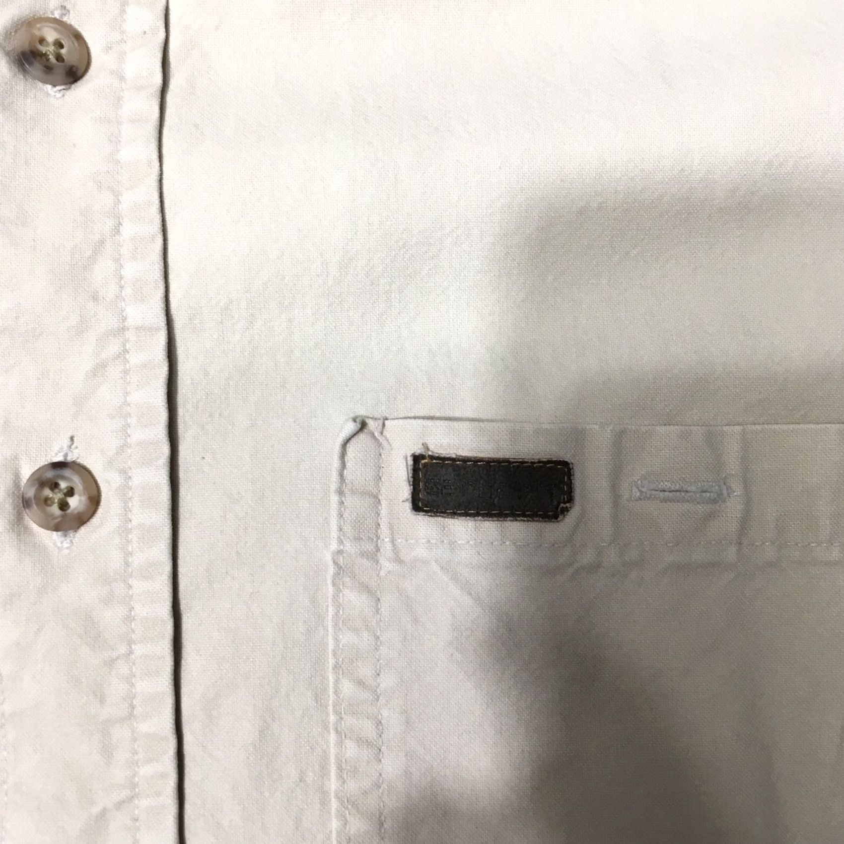 Carhartt Carhartt Mens Button Down Beige XXL Workwear Short Sleeve Size US 39 - 6 Thumbnail