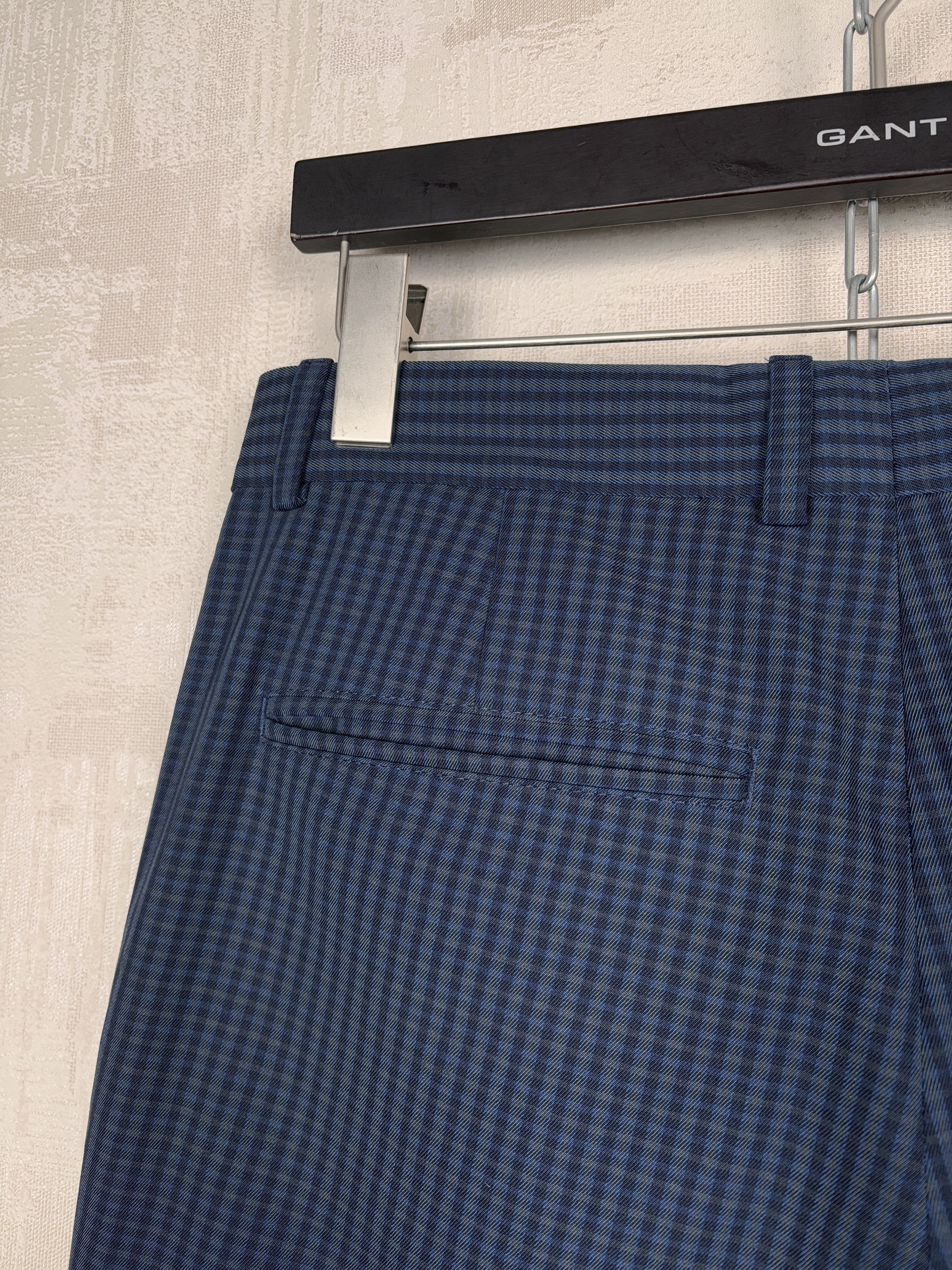Cos COS Chino Check Pants Wool Blend Size US 32 / EU 48 - 18 Thumbnail