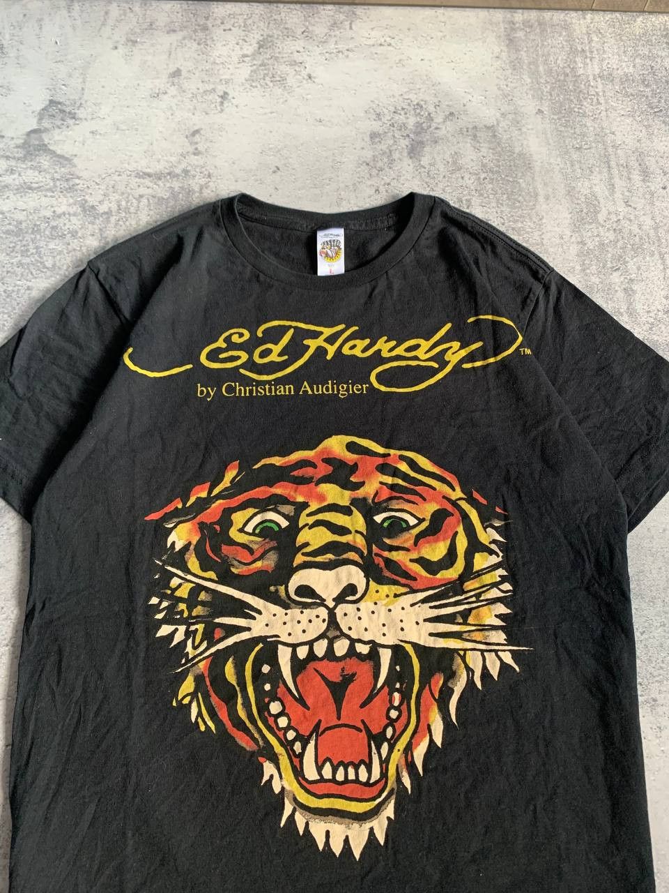 Ed Hardy Vintage Ed Hardy Tiger T-shirt L Size US L / EU 52-54 / 3 - 6 Thumbnail