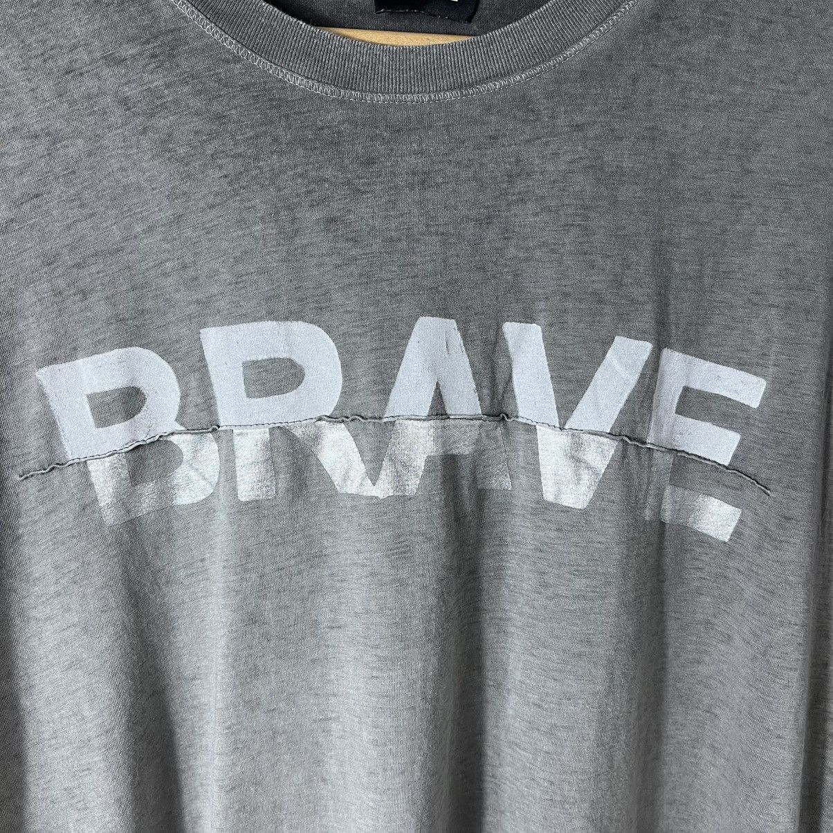 Diesel Diesel Brave Big Central Logo Tee Avant-Garde Y2K Streetwear Size US XXL / EU 58 / 5 - 2 Thumbnail