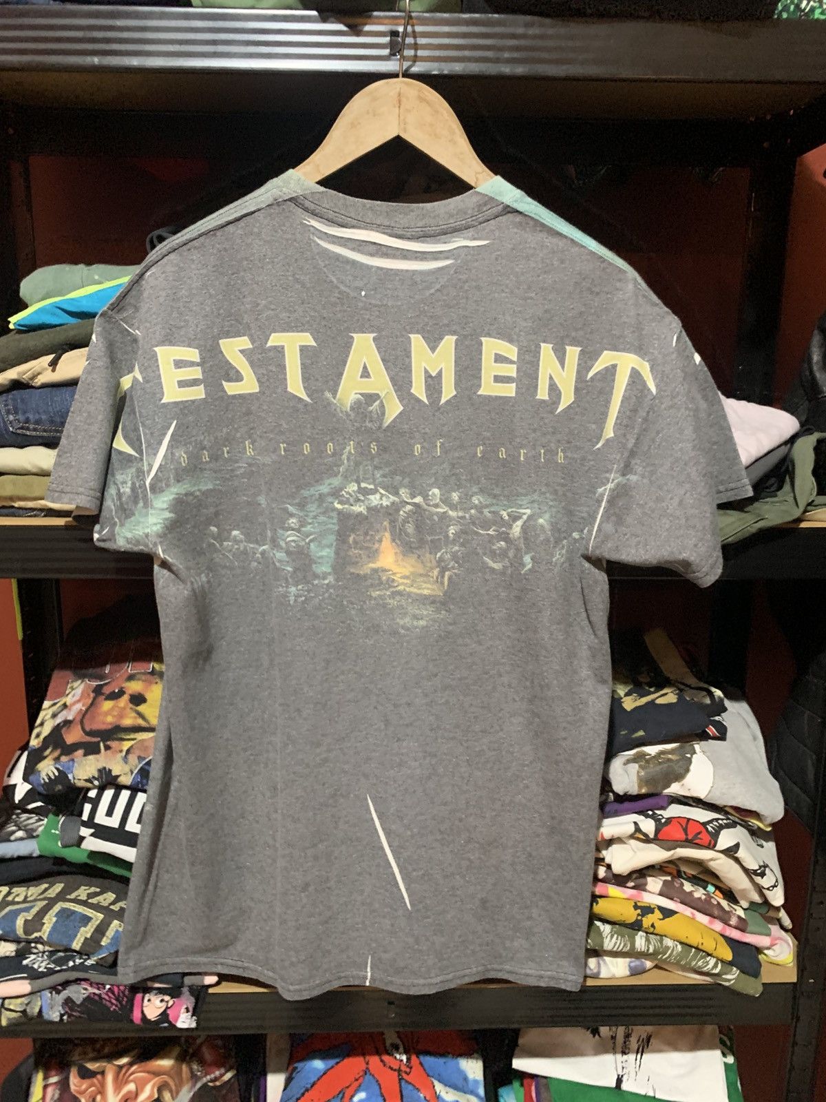 Band Tees Band Tees X Testament Size US L / EU 52-54 / 3 - 2 Thumbnail