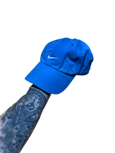 Nike Vintage Nike Blue Y2K Logo Cap Size ONE SIZE - 1 Thumbnail