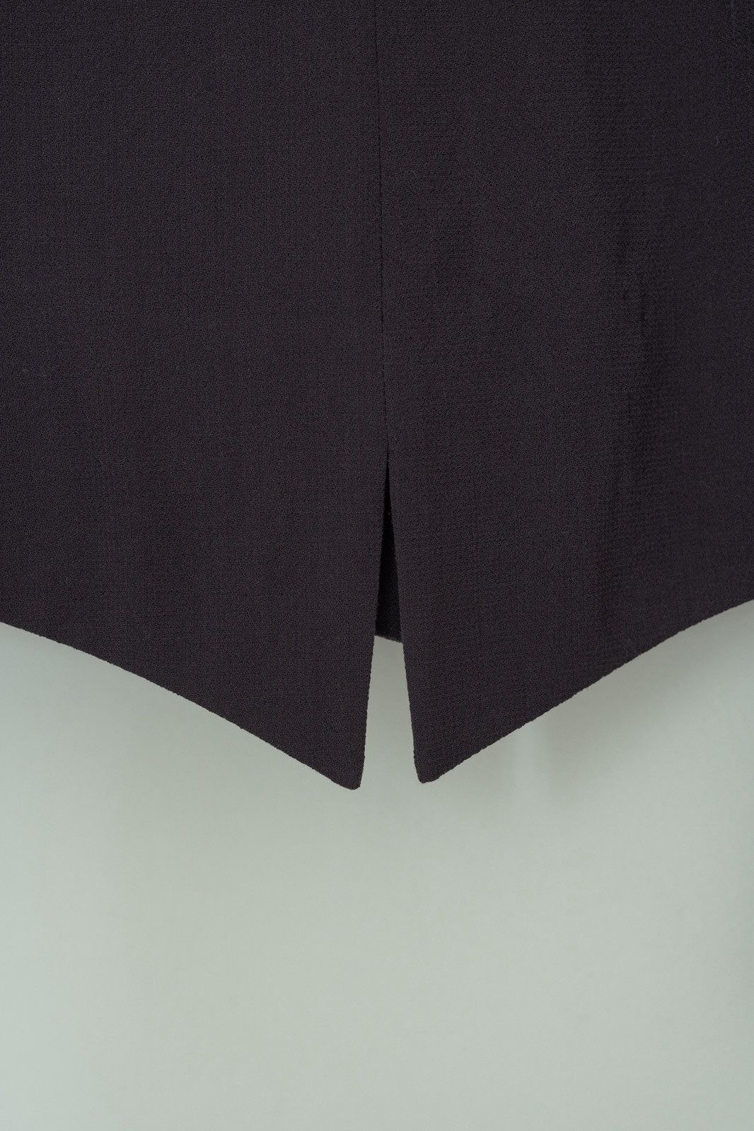 Romeo Gigli Romeo Gigli 1990s Aubergine Wool Cropped A-Line Jacket Size S / US 4 / IT 40 - 10 Thumbnail