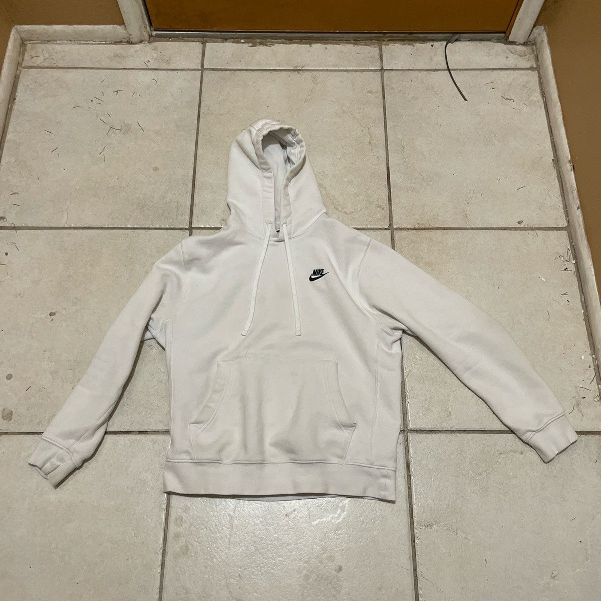 Nike White nike hoodie Size US S / EU 44-46 / 1 - 1 Thumbnail