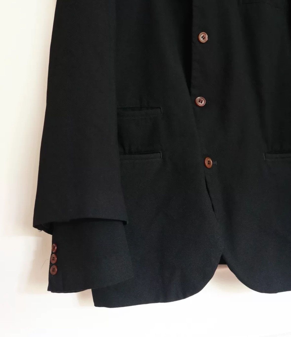 Comme des Garcons Black double-layer double sleeve suit 2412-Nextarrow Size US S / EU 44-46 / 1 - 8 Thumbnail