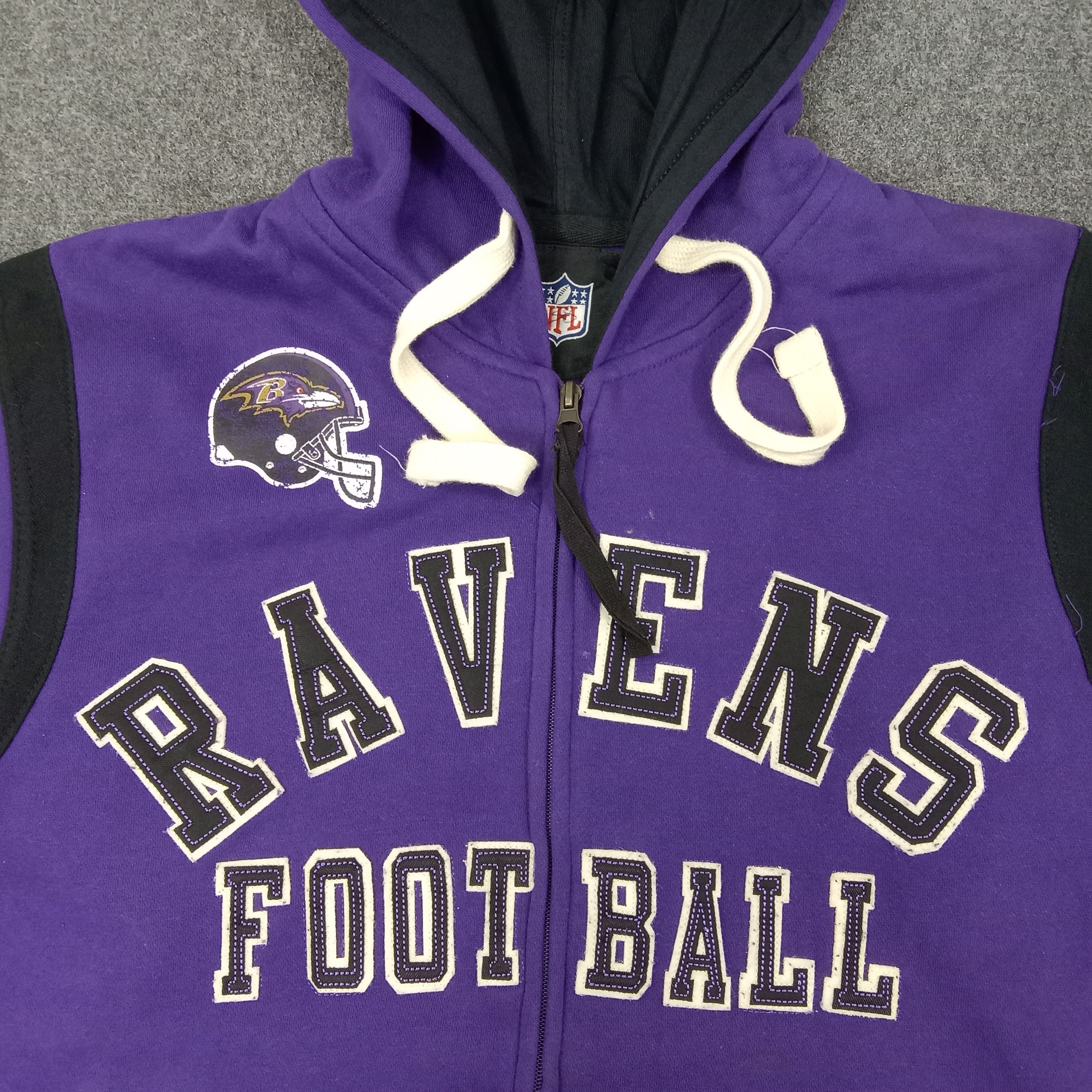 NFL NFL Ravens Football Team Hoodies Jacket C260N26 Size US M / EU 48-50 / 2 - 2 Thumbnail
