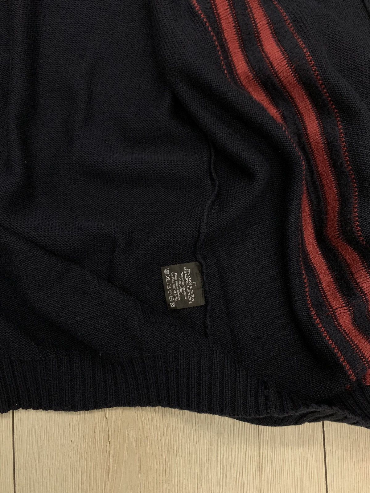 Diesel × Hysteric Glamour × Vintage KNIT VINTAGE MOTO RACING ZIP SWEATER Size US XL / EU 56 / 4 - 5 Thumbnail