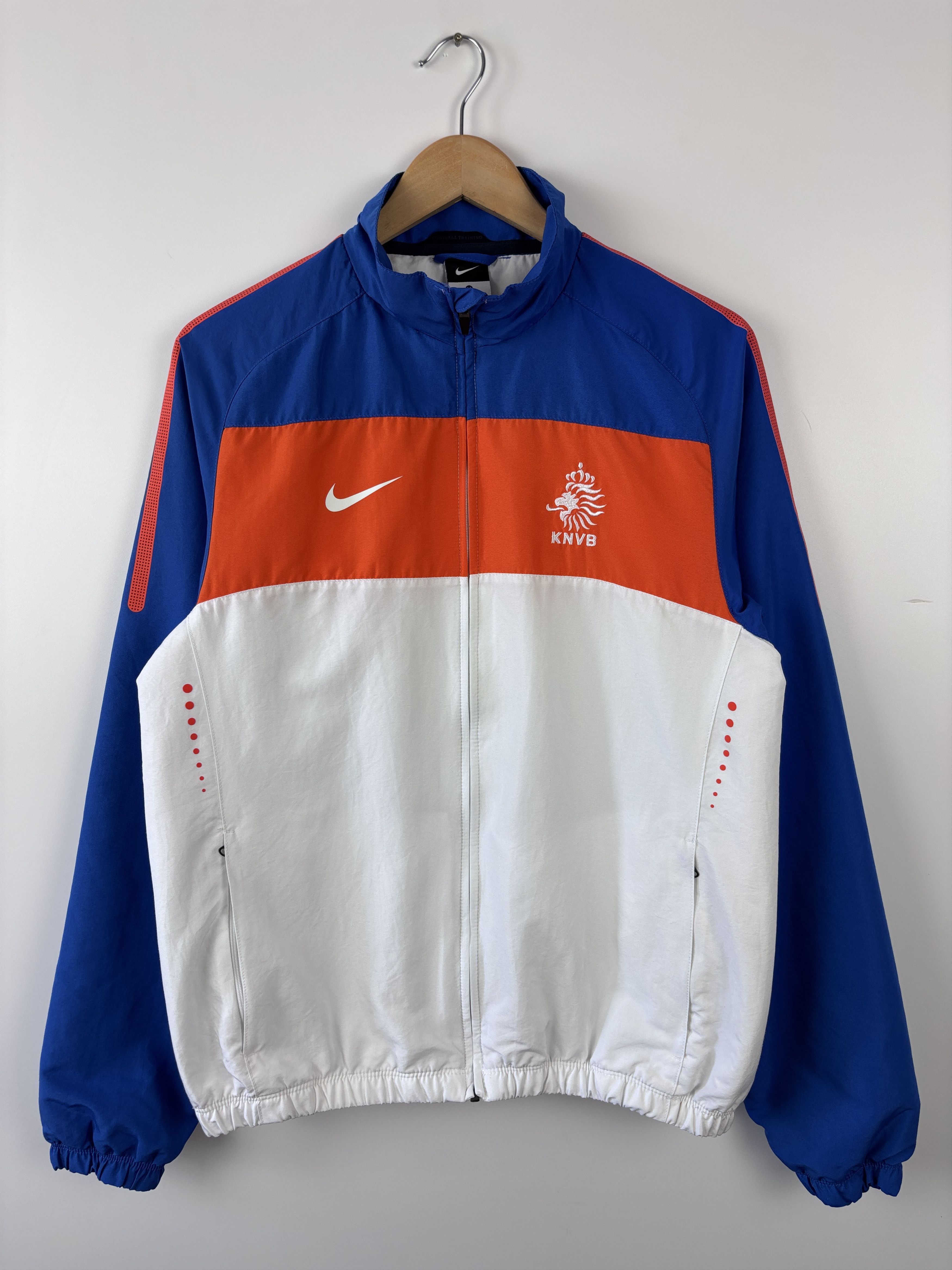 Nike Netherlands 2010-12 Football Track Jacket Soccer Nike M Size US M / EU 48-50 / 2 - 1 Thumbnail
