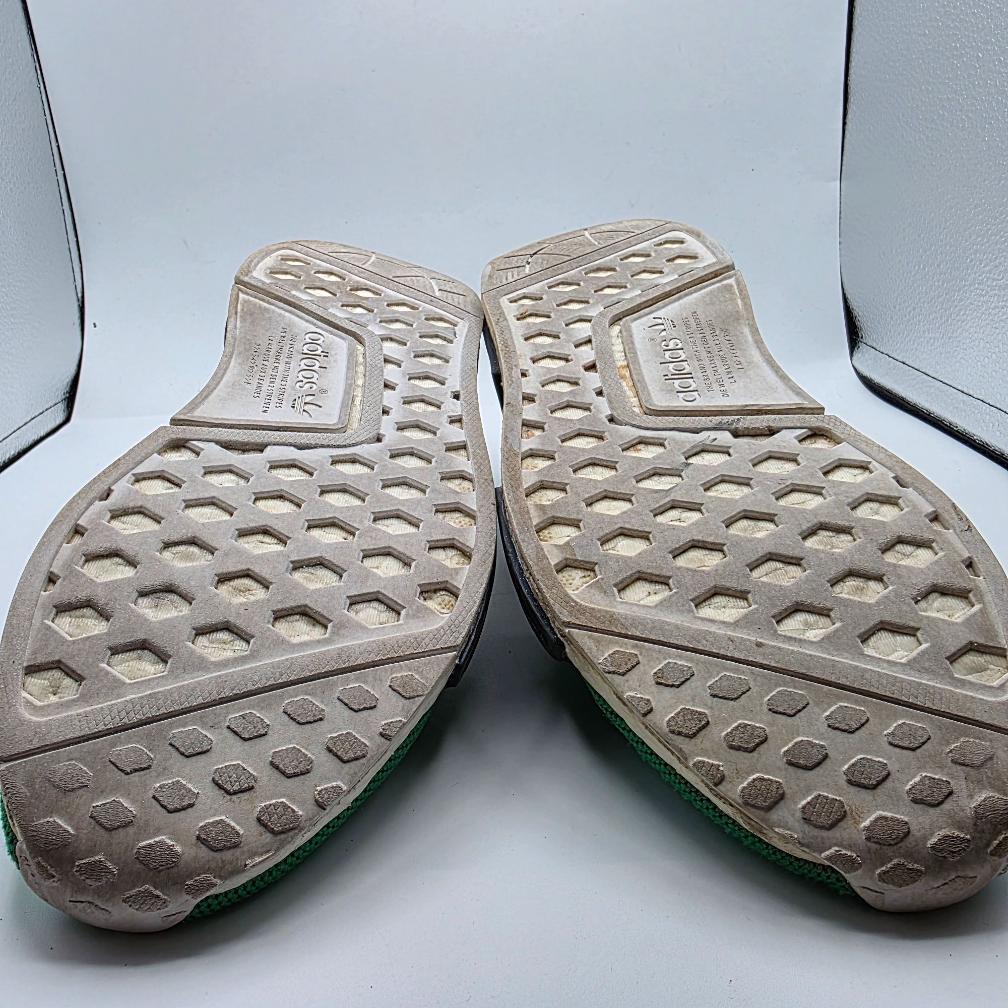 Adidas × Pharrell Adidas Pharrell x NMD Human Race Green Mens Size 9 Sneaker S Size US 9 / EU 42 - 11 Thumbnail