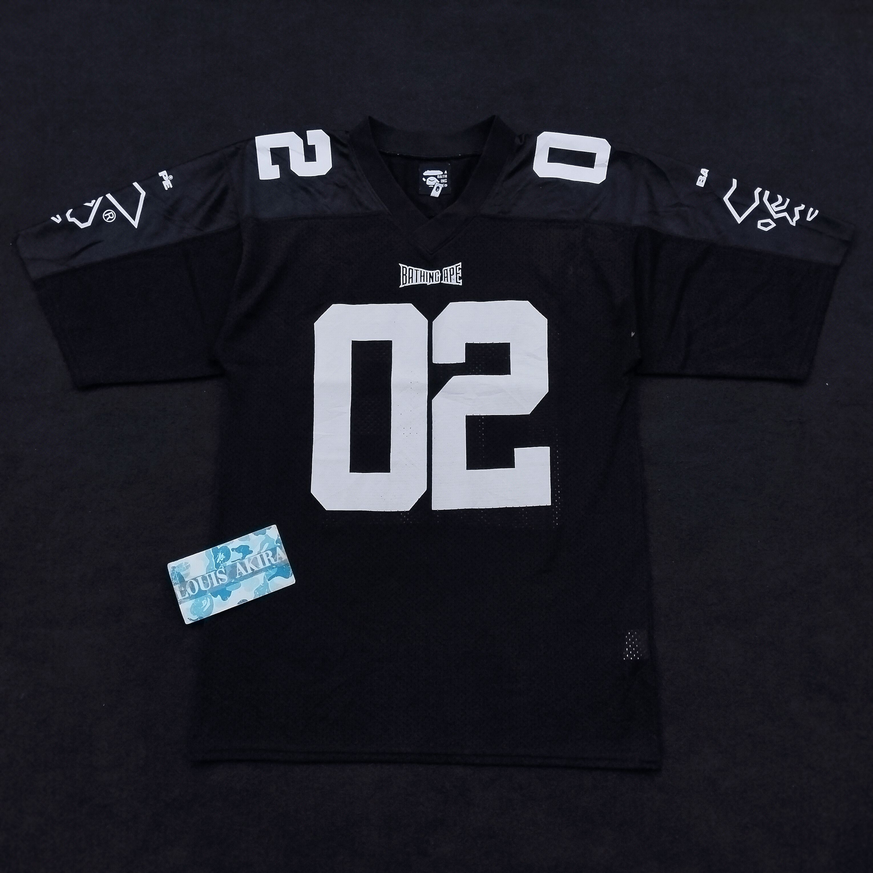 Bape Mesh Football Tee (2002) Size US M / EU 48-50 / 2 - 1 Thumbnail