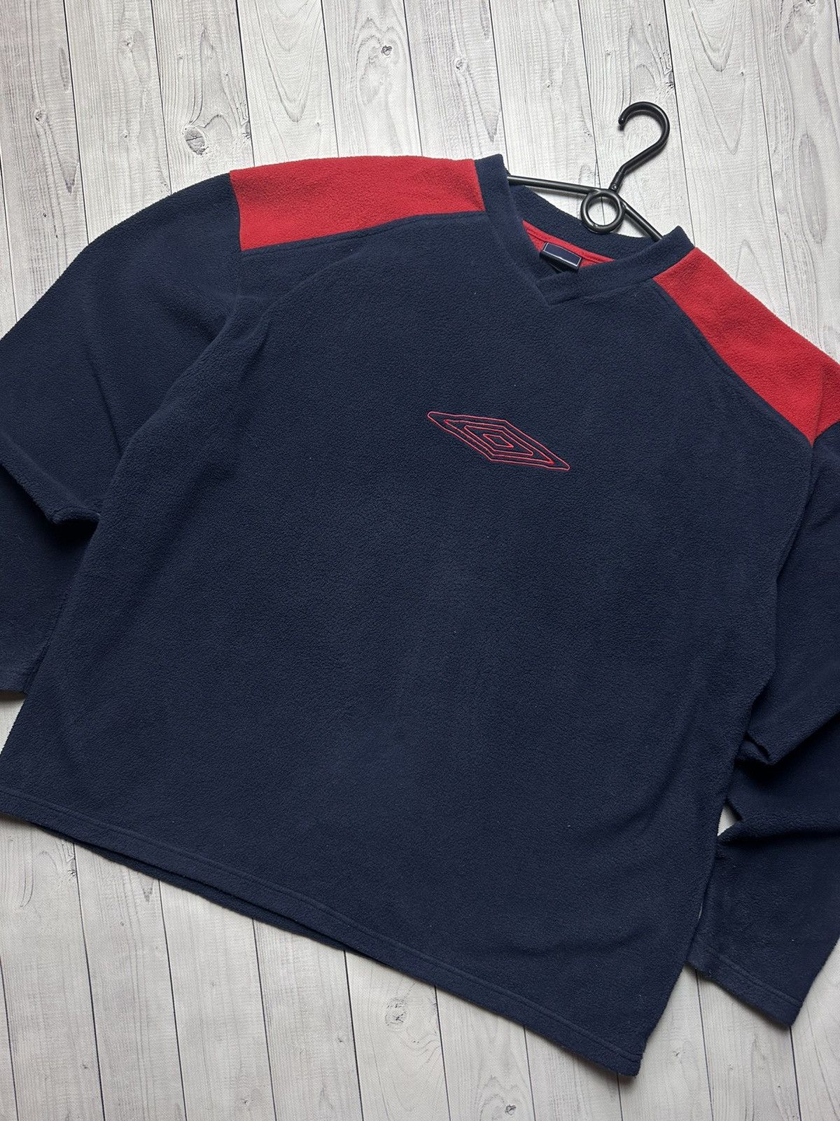 Umbro × Vintage Vintage Umbro sweatshirt fleece logo size XXL Size US XXL / EU 58 / 5 - 2 Thumbnail