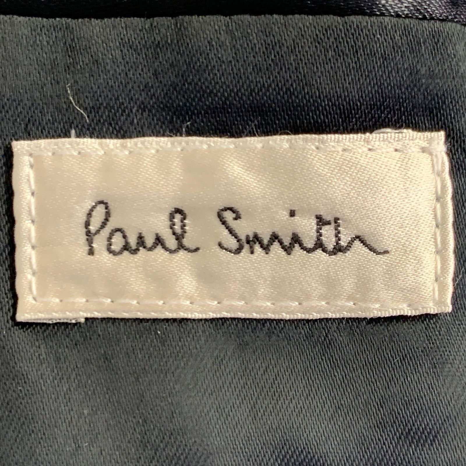 Paul Smith Brown Black Tapestry Jacquard Wool Blend Hidden Snaps Coat Size US L / EU 52-54 / 3 - 5 Thumbnail