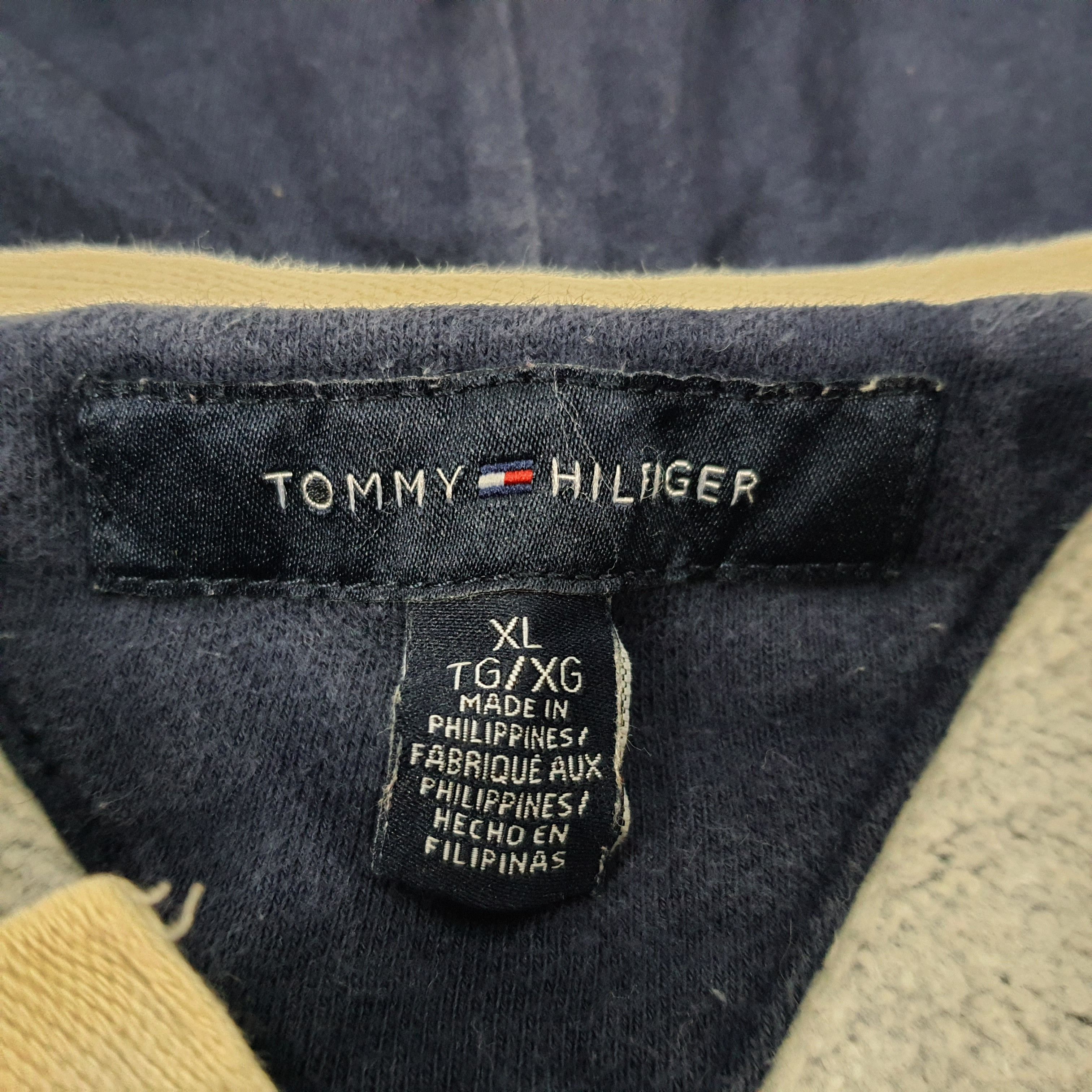 Tommy Hilfiger Vintage Tommy Hilfiger Striped Hoodies Size US XL / EU 56 / 4 - 5 Thumbnail