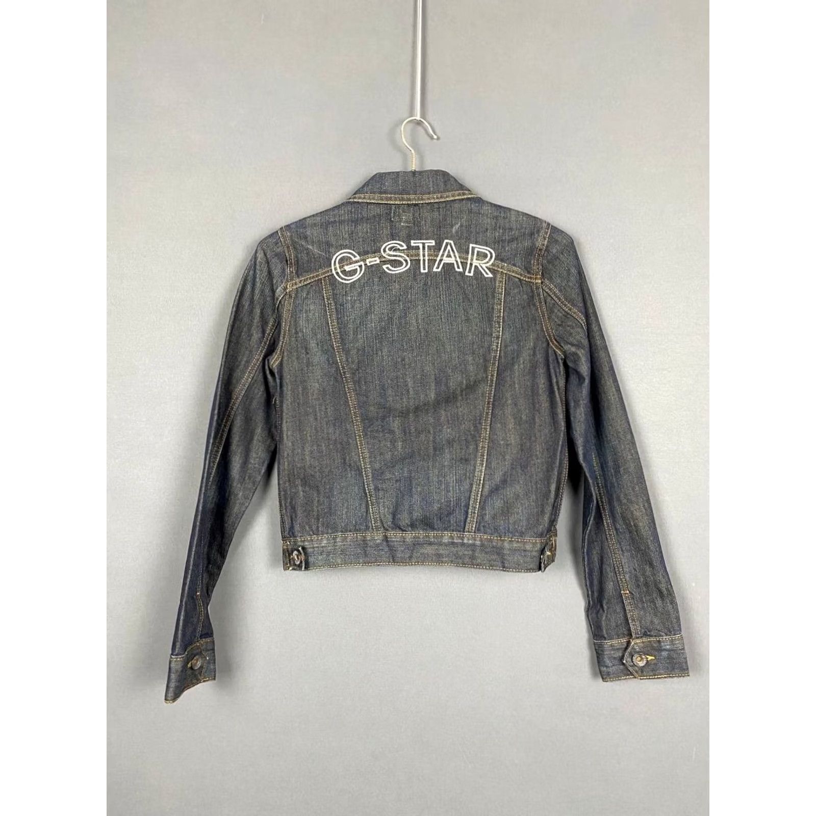 G-Star G-Star Jacket Size S Blue Denim Cotton Womens Trucker Long Sleeve Button Size S / US 4 / IT 40 - 2 Thumbnail