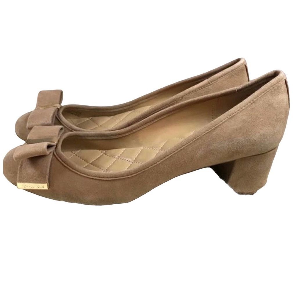 Michael Kors MICHAEL KORS-Kiera Suede Block Heels Size US 6 / IT 36 - 2 Thumbnail