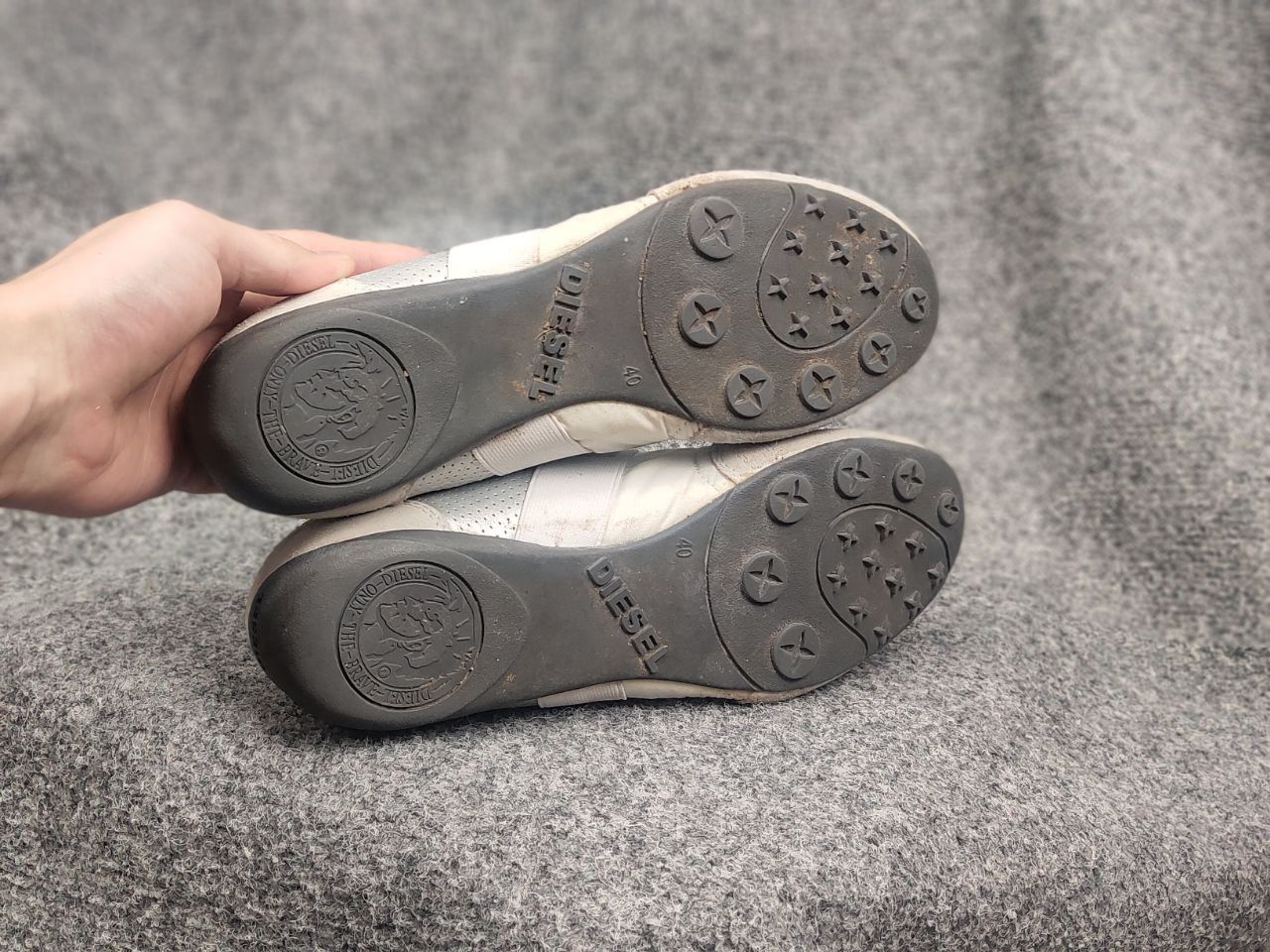 Diesel Vintage 90's Diesel Korbin II Suede rubber Low Sneakers Y2K Size US 7.5 / EU 40-41 - 17 Thumbnail