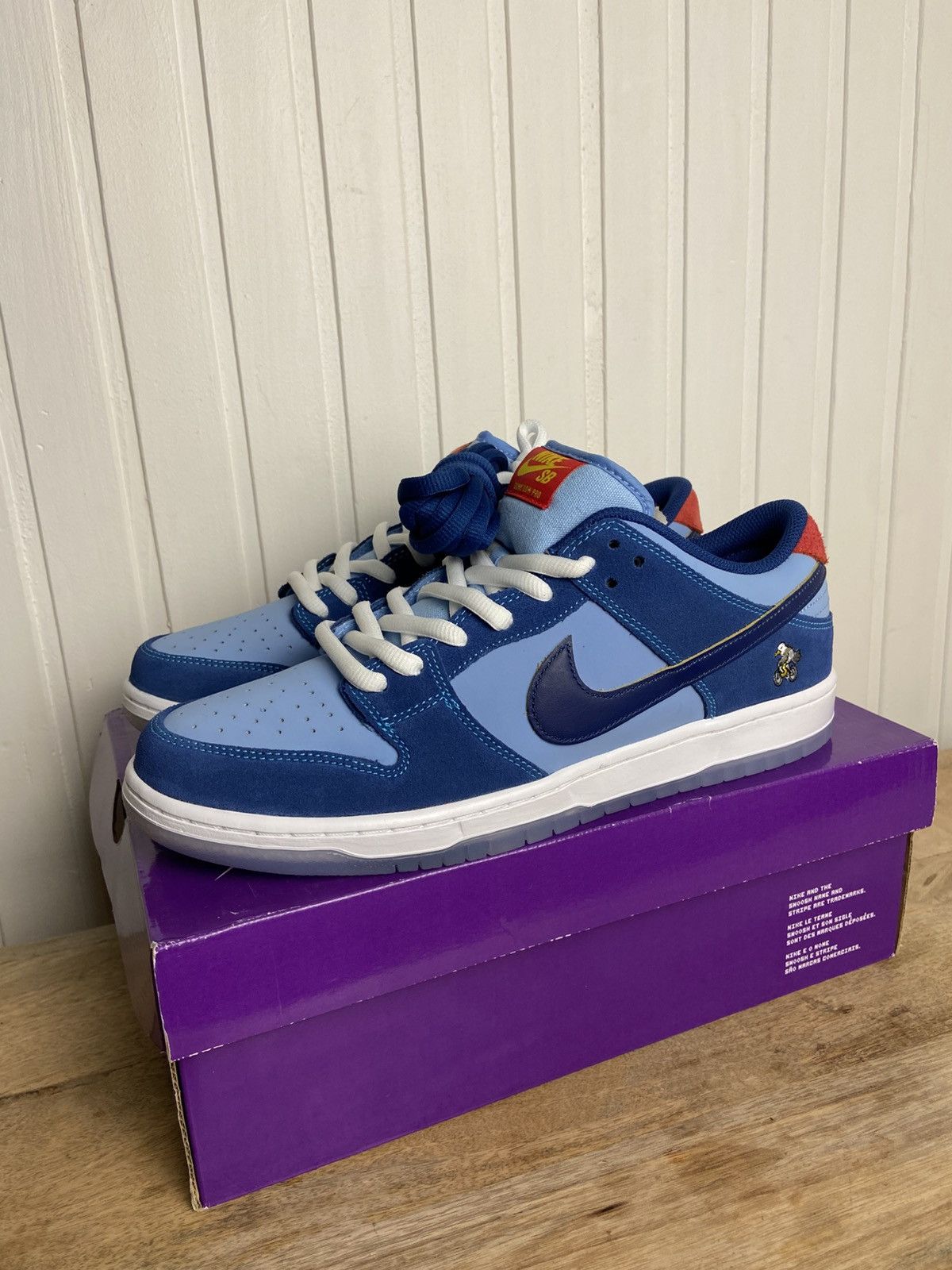 Nike New Nike SB Dunk Low Pro "Why So Sad?" Authentic Size 11,5US Size US 11.5 / EU 44-45 - 1 Thumbnail