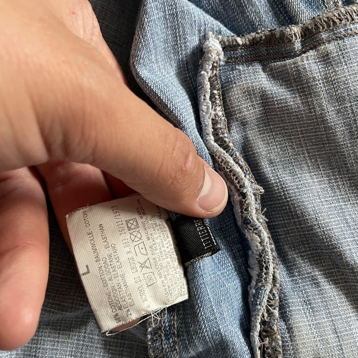 Dolce & Gabbana Vintage Dolce Gabbana Denim Jacket dg bomber moto jeans Size L / US 10 / IT 46 - 9 Thumbnail