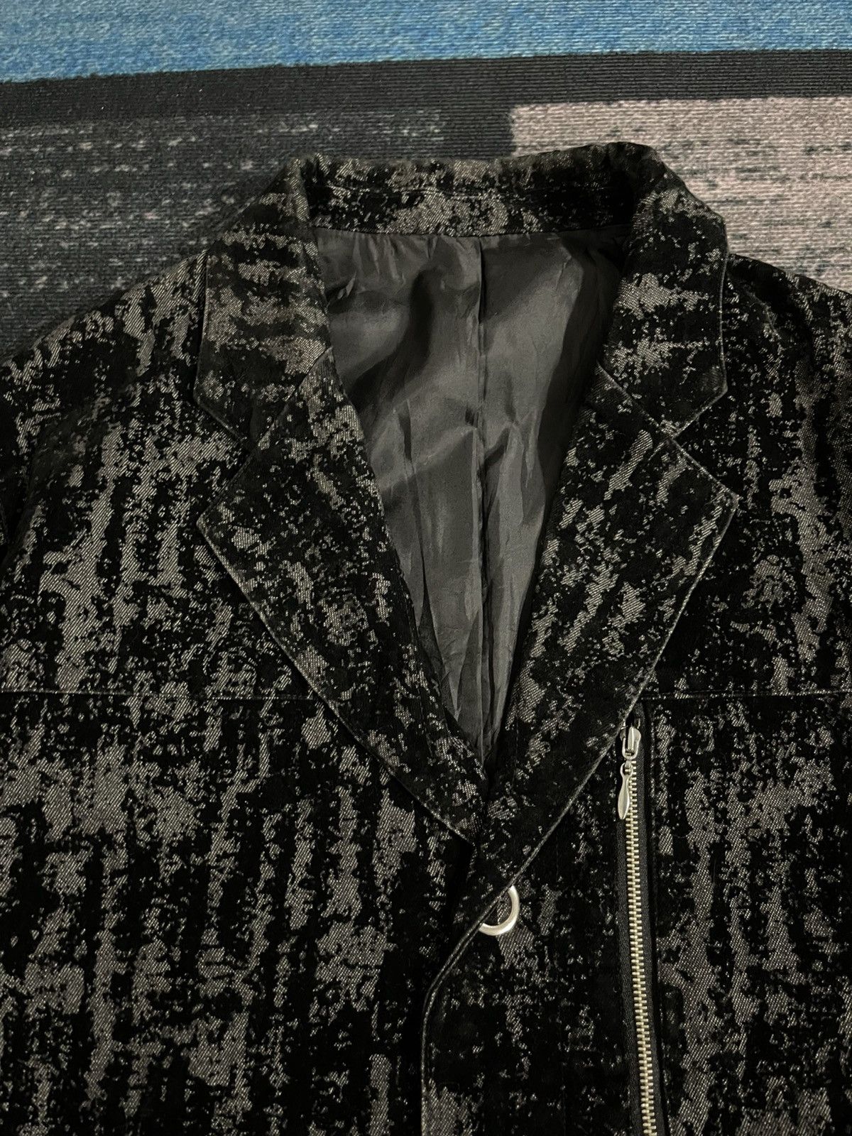 Japanese Brand Agate Snap Button Coat Blazer Size 42R - 7 Thumbnail